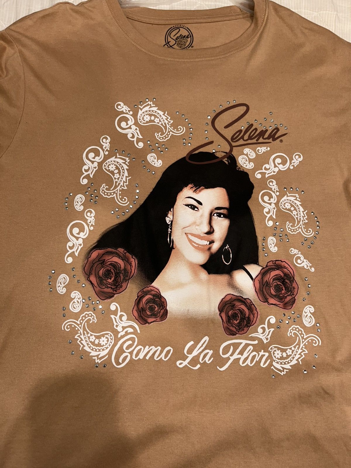 Pacsun Selena Merchandise Vintage Selena Shirt Brown Size US L / EU 52-54 / 3 - 2 Thumbnail