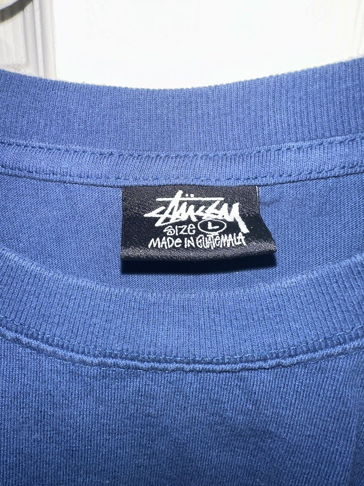 Stussy Blue Stussy long sleeve tee Size US L / EU 52-54 / 3 - 3 Thumbnail