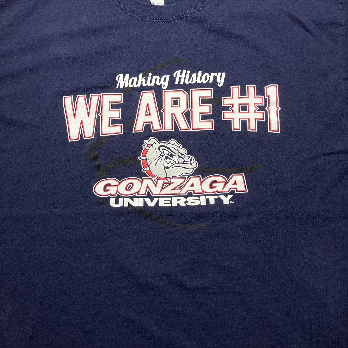 Delta × NCAA Gonzaga Bulldogs College T Shirt Size US XL / EU 56 / 4 - 2 Thumbnail