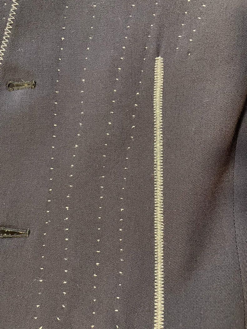 Yohji Yamamoto Yohji Yamamoto size s 93FW hand stitched blazer Size 36S - 5 Thumbnail
