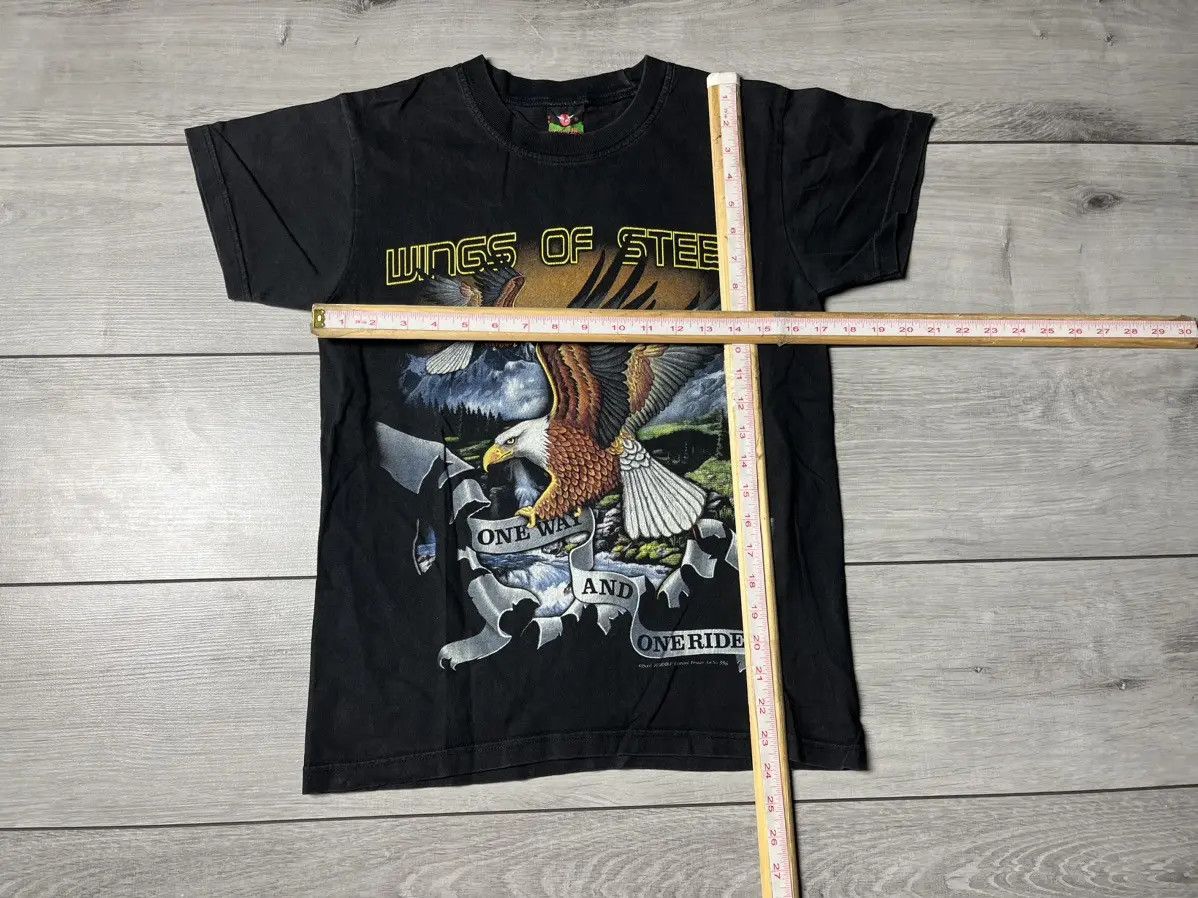 Band Tees Wings of steel Tshirt one way and one ride size Small Size US S / EU 44-46 / 1 - 6 Thumbnail