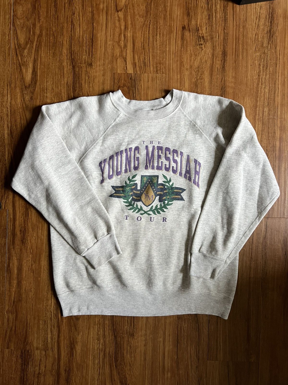 Vintage Vintage religion “The Young Messiah Tour” crewneck sweater Size US L / EU 52-54 / 3 - 1 Thumbnail