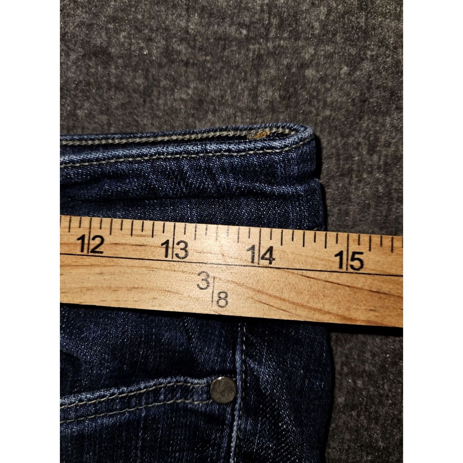 Eileen Fisher VINTAGE Eileen Fisher Jeans City Preppy Women 2 Skinny Low Rise Blue 29x30 Stretch Denim Regular 30 Inseam Mens Girls? Size 26" / US 2 / IT 38 - 5 Thumbnail