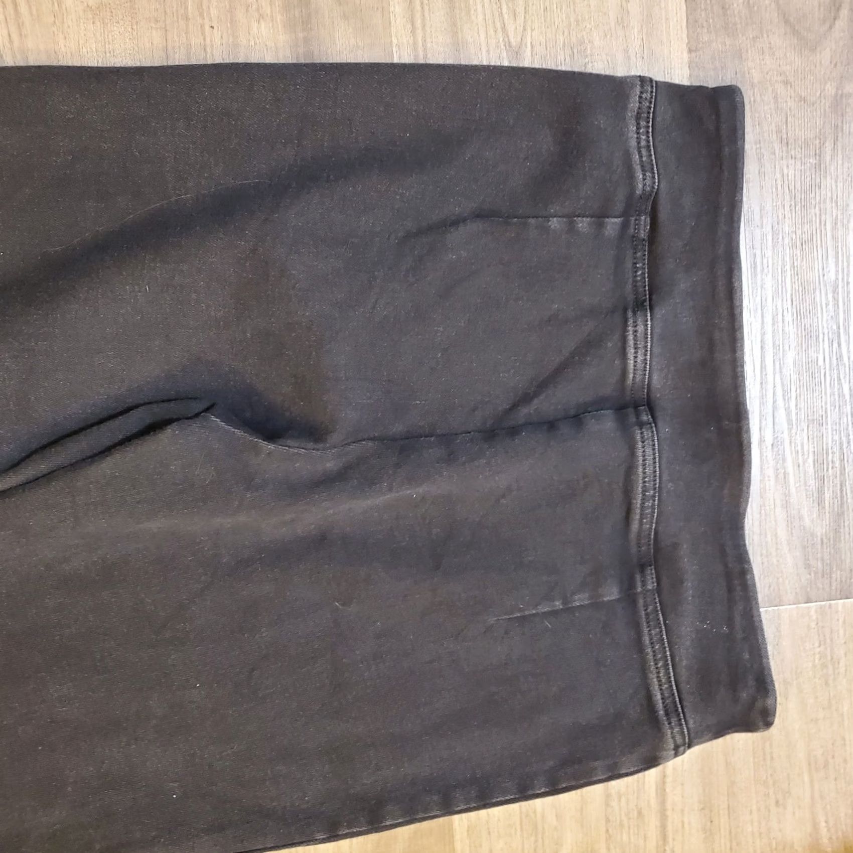 Vintage American Tall Chloe Pull-On Flare Jeans Womens Black Large Hippie Bohemian Size 36" / US 14 / IT 50 - 5 Thumbnail