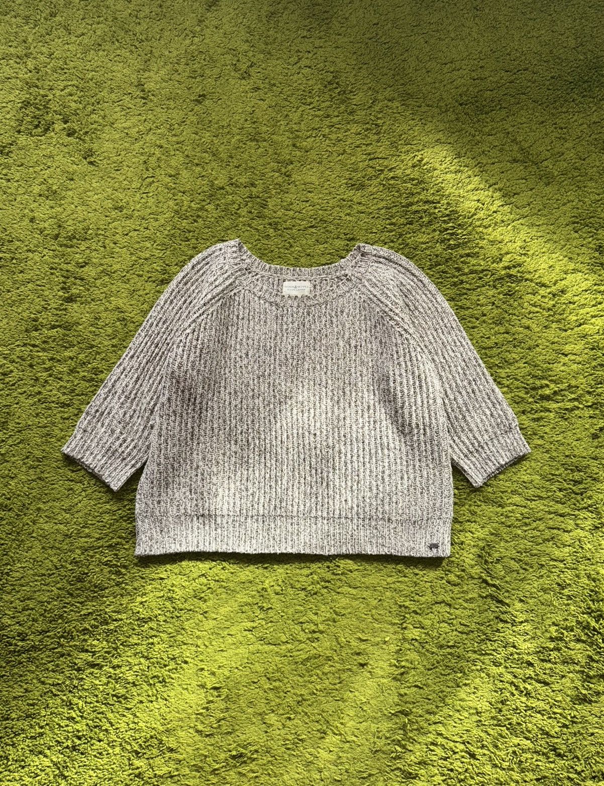 Ralph Lauren Ralph Lauren Denim & Supply wool blend ribbed sweater Size L / US 10 / IT 46 - 1 Thumbnail