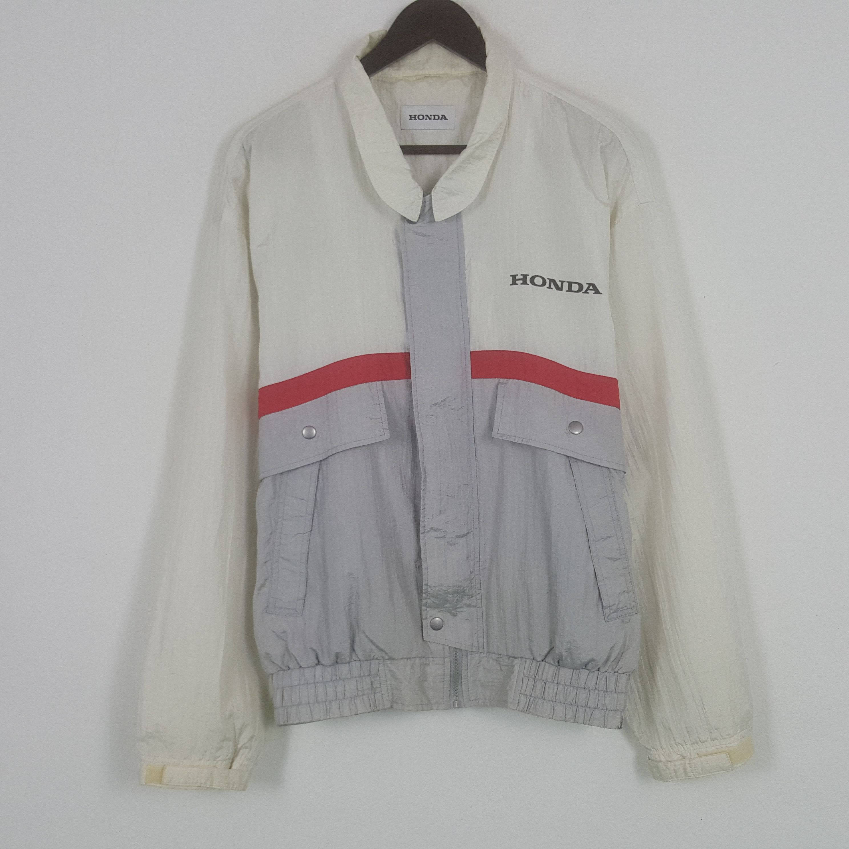 Honda × Vintage Vintage Honda Racing Team Zipper Jacket Size US L / EU 52-54 / 3 - 3 Thumbnail