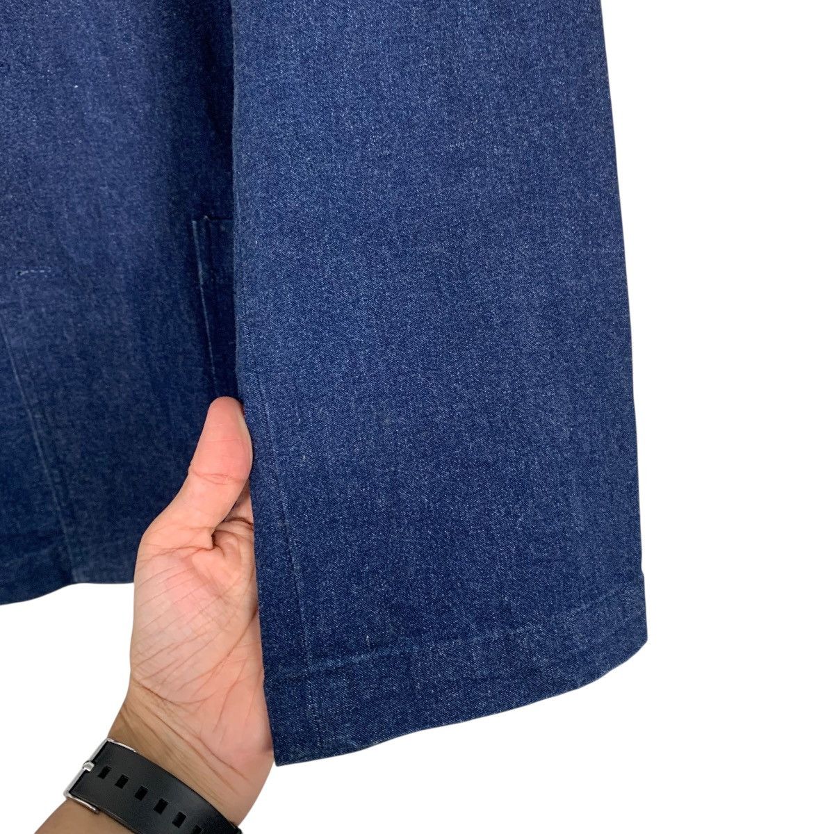 Japanese Brand Club Lamer Sashiko Indigo Denim Jacket Size US L / EU 52-54 / 3 - 13 Thumbnail