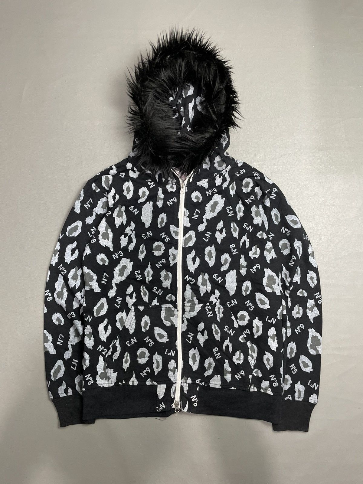 Japanese Brand Japanese Fullover Zip Fur Hoodie Size US L / EU 52-54 / 3 - 1 Thumbnail