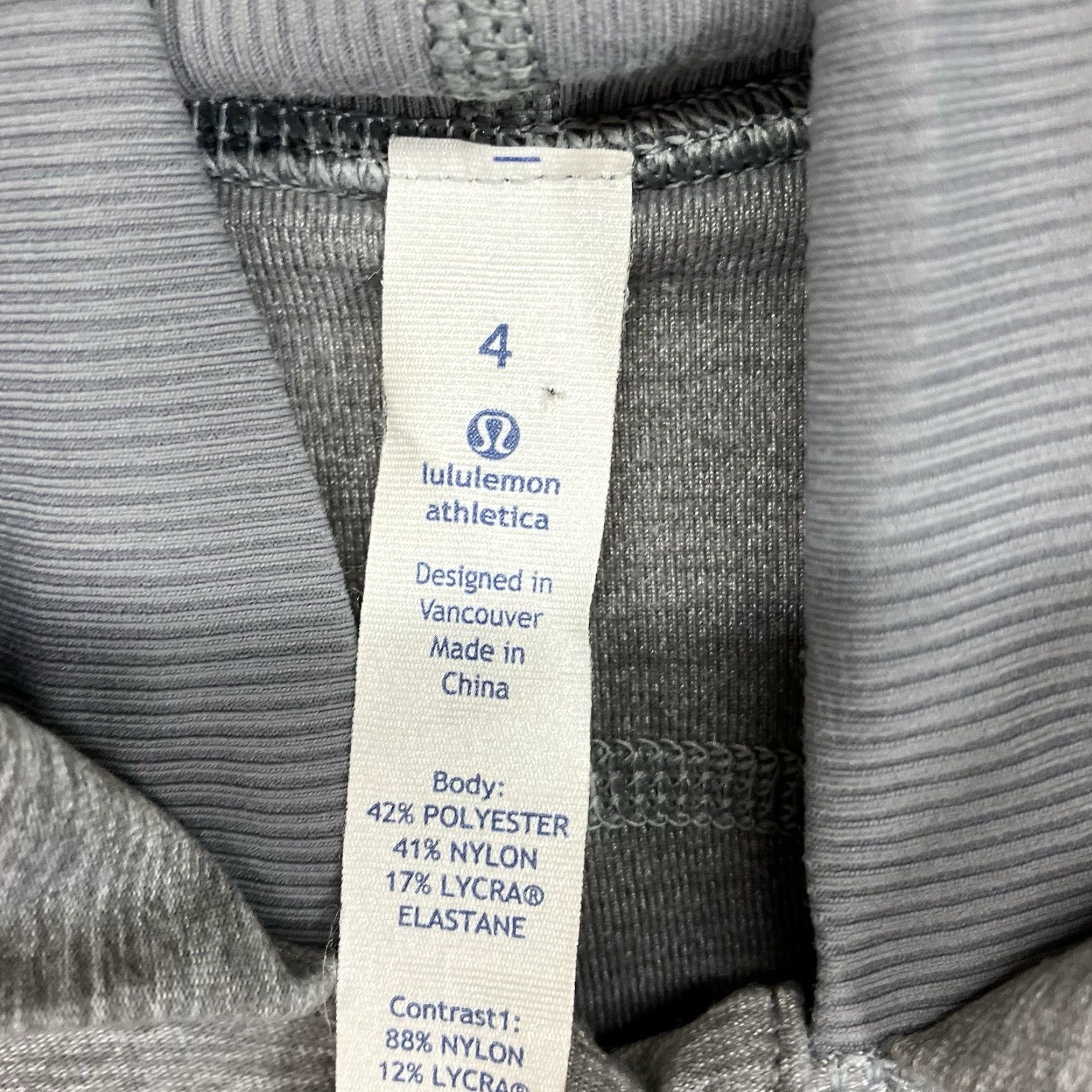 Lululemon Lululemon Women's Jacket 4 Lightweight Full Zip Hoodie Yoga Casual Sport Gray Slim Fit Size S / US 4 / IT 40 - 4 Thumbnail