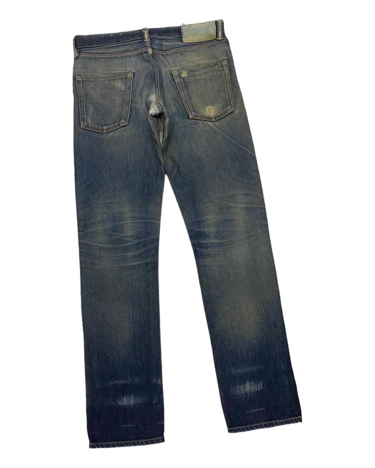 Visvim VISVIM SOCIAL SCULPTURE 04R SS03 DISTRESSED DENIM JEANS Size US 32 / EU 48 - 6 Thumbnail