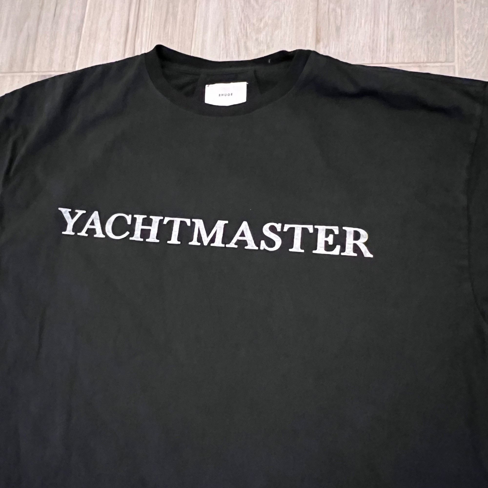 Rhude NEW RHUDE YATCHMASTER BLACK TEE SZ MEDIUM Size US M / EU 48-50 / 2 - 4 Thumbnail