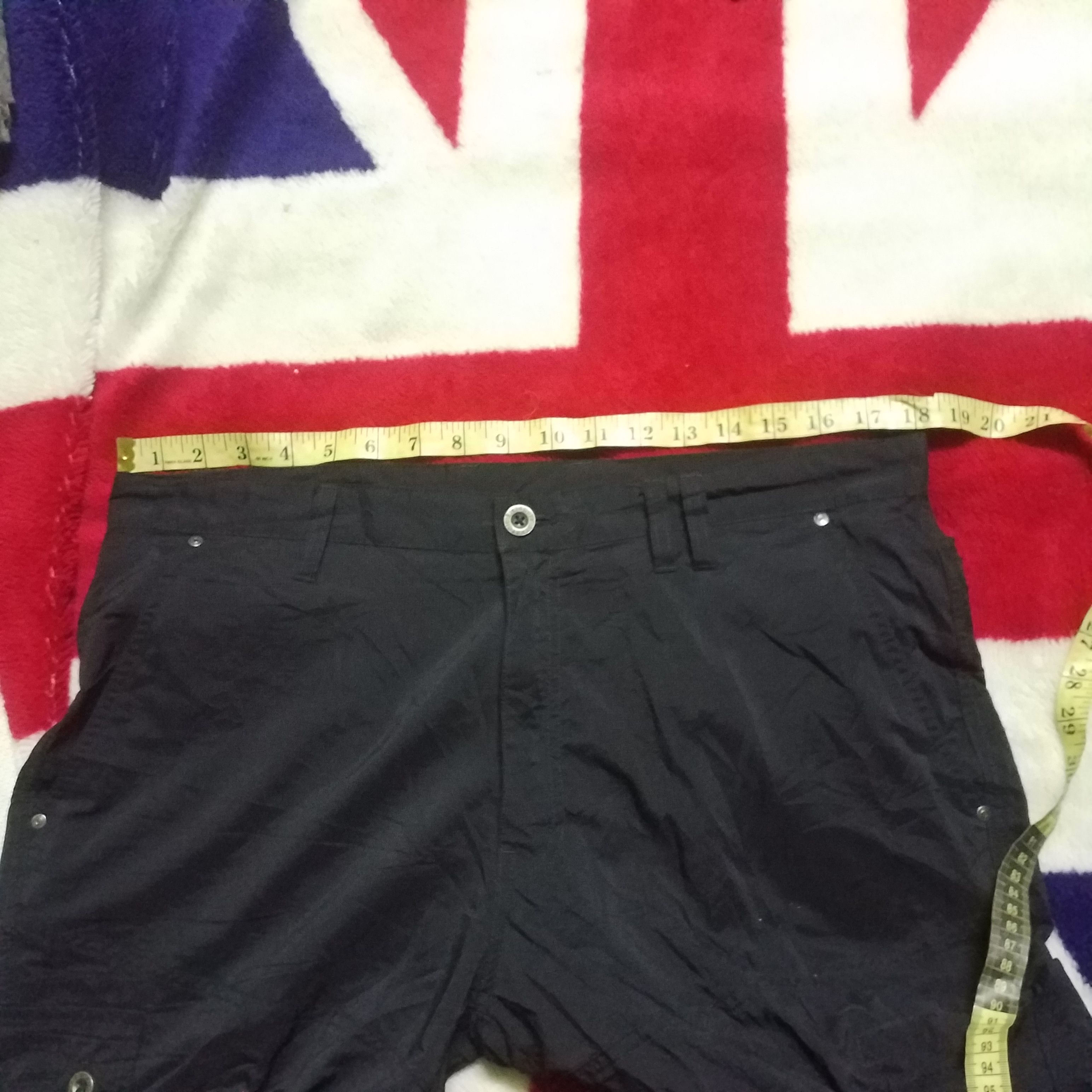 Japanese Brand FIELDCORE CARGO PANT POLYSTER Size US 36 / EU 52 - 5 Thumbnail