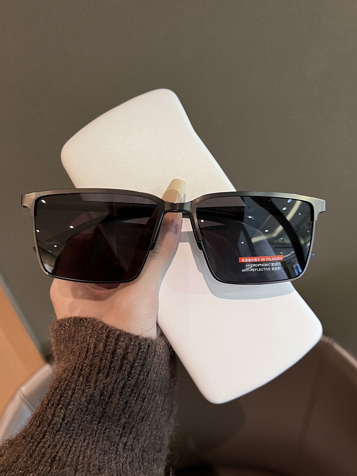 VIBE New Trend Street ins style custom avant-garde sunglasses Size ONE SIZE - 1 Thumbnail