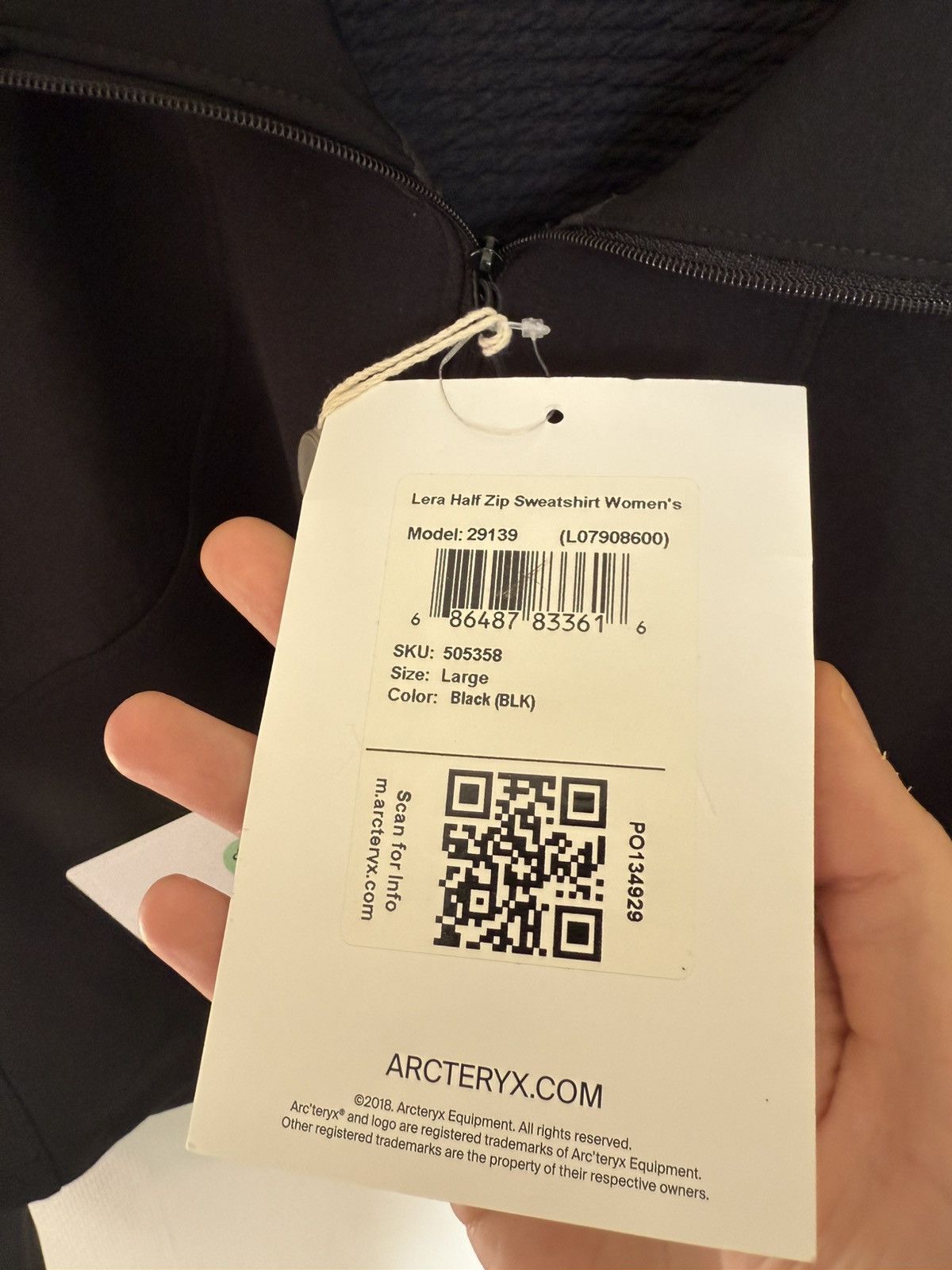 Arc'teryx Lera Half-Zip Arc’Teryx - Capsule System_A - New - L Size L / US 10 / IT 46 - 5 Thumbnail
