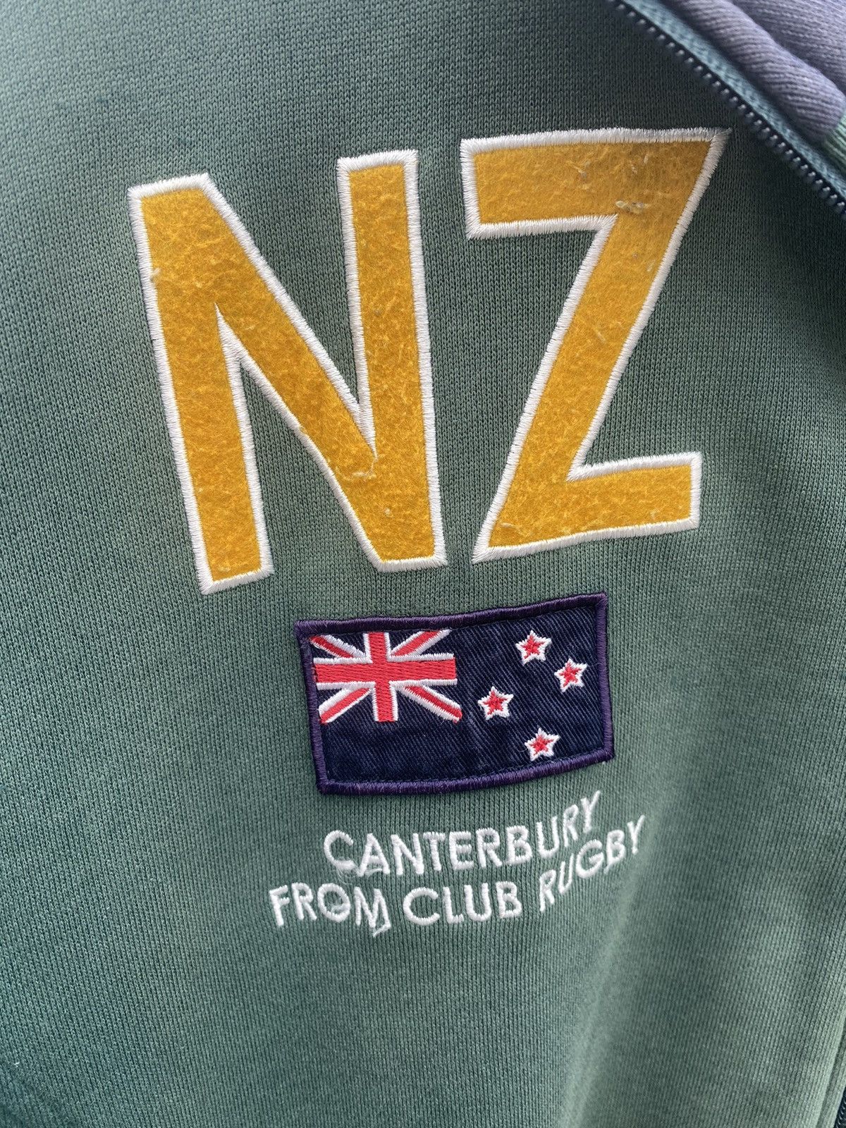 Canterbury of New Zealand Distressed Canterbury Of New Zealand zip up jacket Size US L / EU 52-54 / 3 - 7 Thumbnail