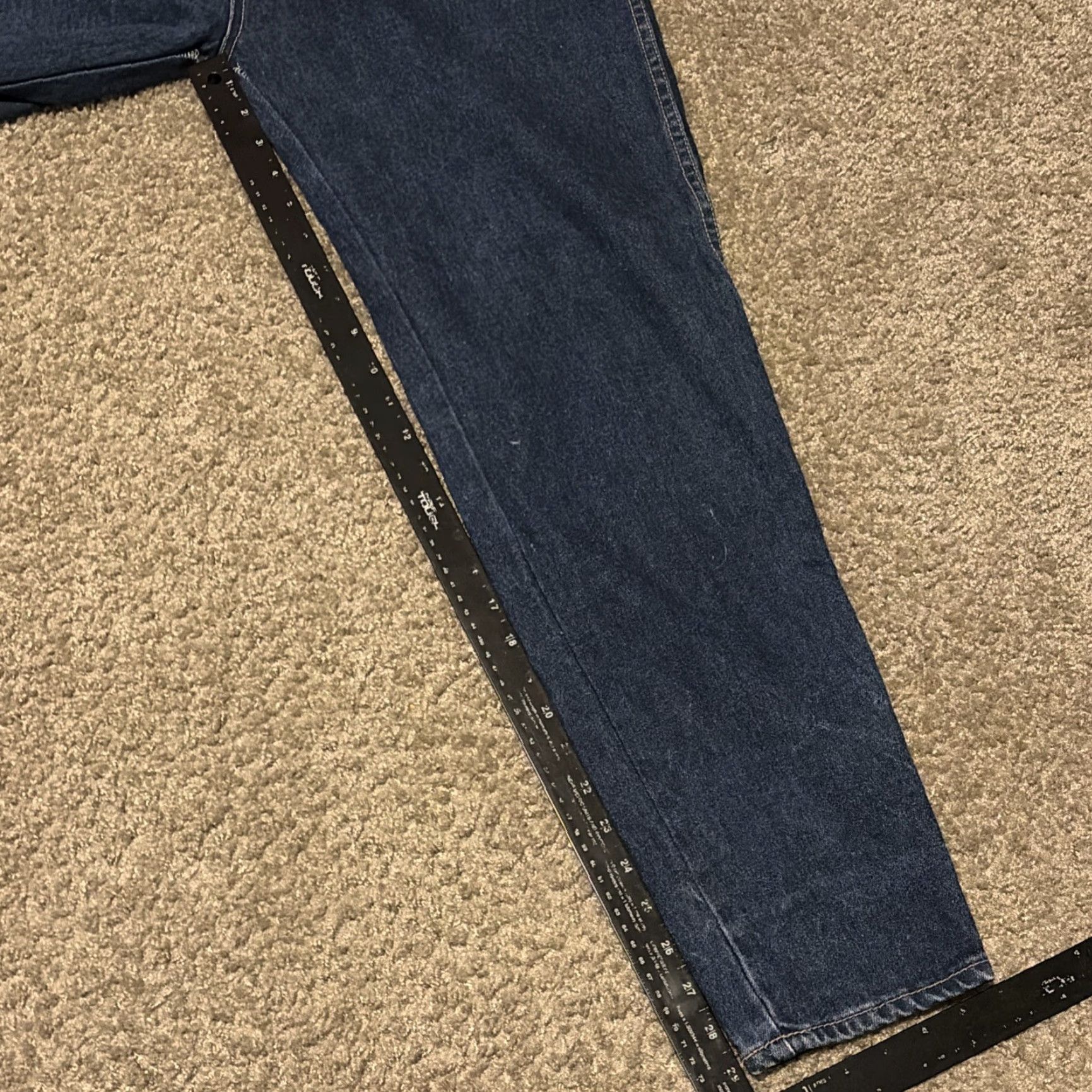 Vintage VINTAGE Stefano Dark Wash Women’s Jeans 30x29” 80s Tapered Blue Denim Size 18 Regular Womens Size 30" / US 8 / IT 44 - 8 Thumbnail