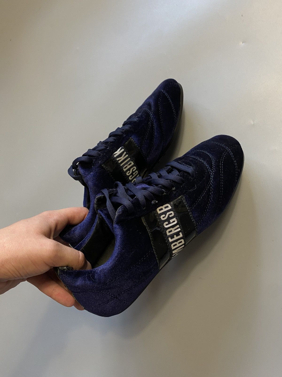 Dirk Bikkembergs Dirk Bikkembergs velour soccer shoes rare colour Size US 7 / IT 37 - 3 Thumbnail