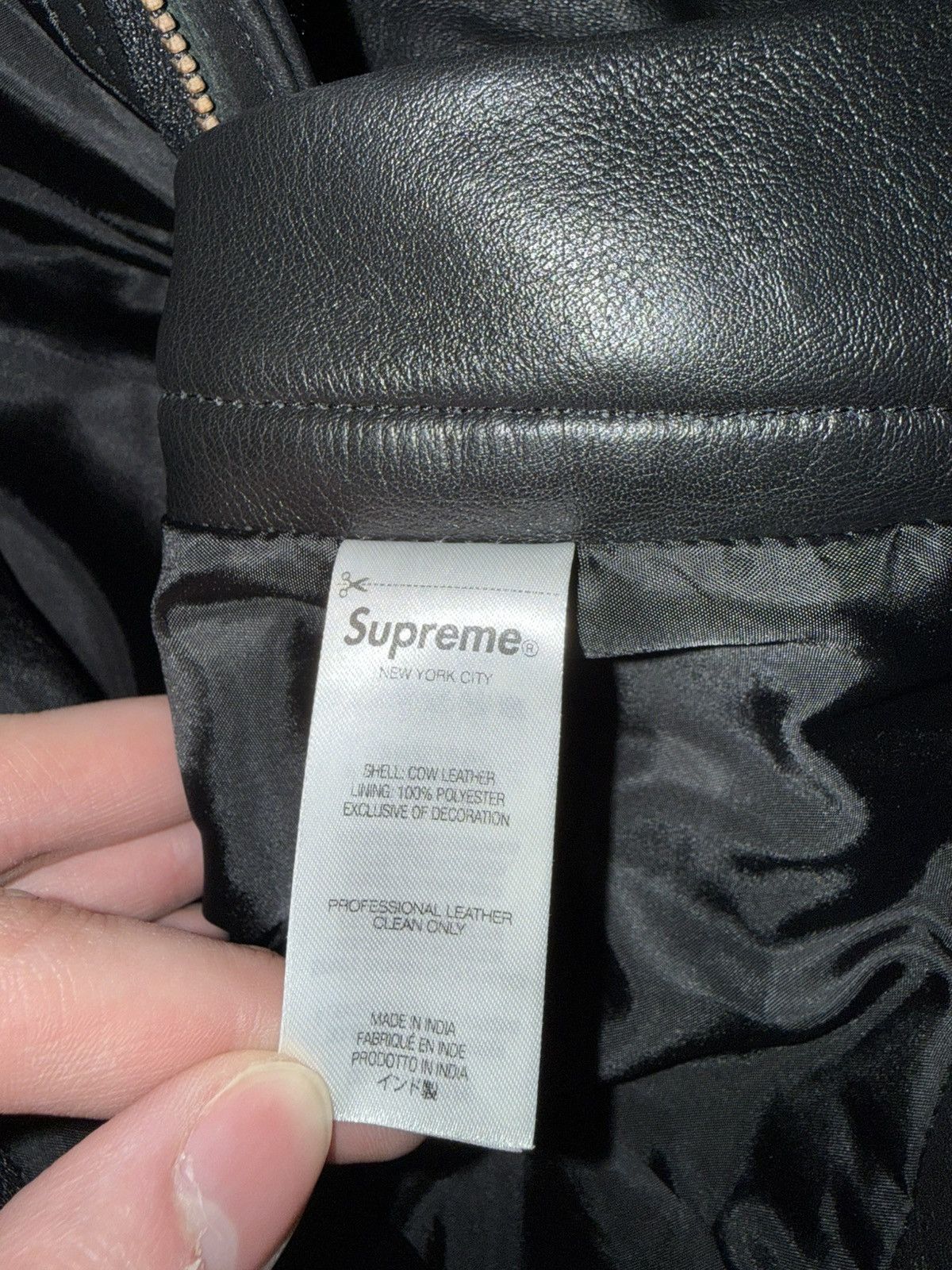 Martine Rose × Supreme Supreme Martine Rose Leather Biker pants Size US 32 / EU 48 - 5 Thumbnail