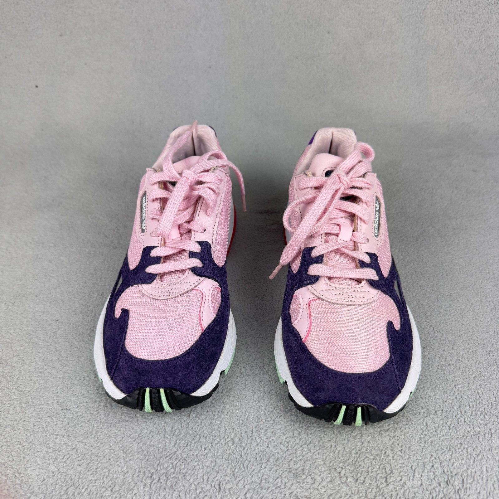 Adidas Adidas Falcon Pink Purple Navy Chunky Dad Sneaker Size US 8 / IT 38 - 12 Thumbnail