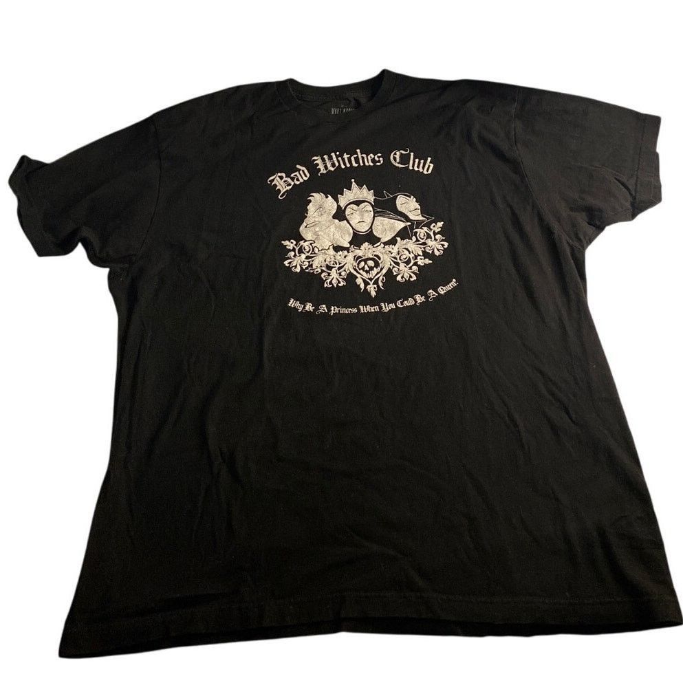 Disney Disney Villains Bad Witches Club Graphic Tee Black 2XL Size XXL / US 16-18 / IT 52-54 - 2 Thumbnail
