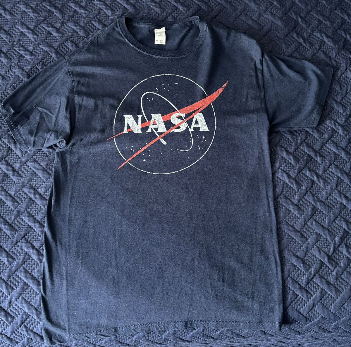 Fruit Of The Loom × NASA NASA Navy Blue Short Sleeve T-Shirt Size US M / EU 48-50 / 2 - 1 Thumbnail
