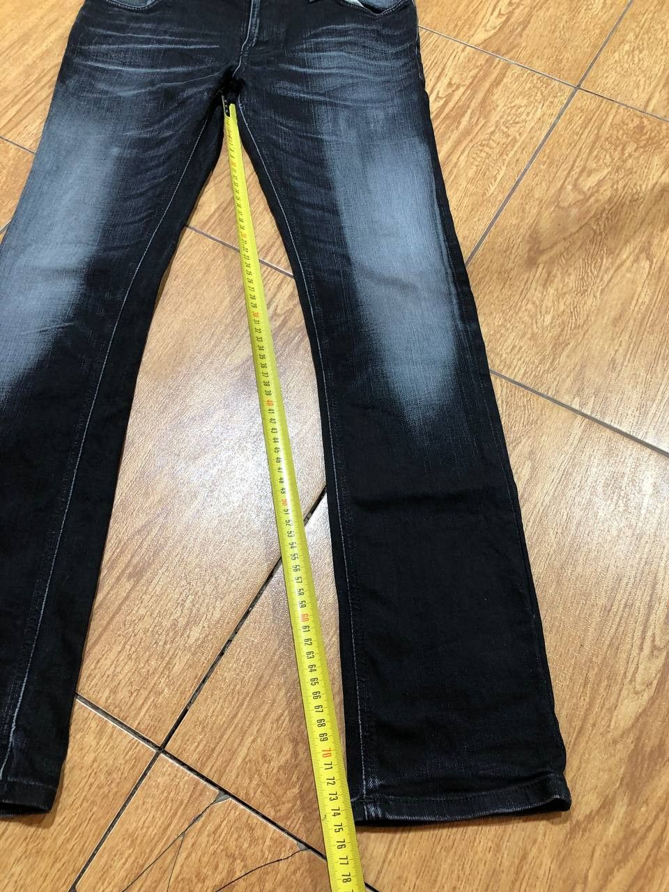 Nudie Jeans Vintage NUDIE Jeans Skinny Sam Slim Stretch Jeans Size US 33 - 13 Thumbnail