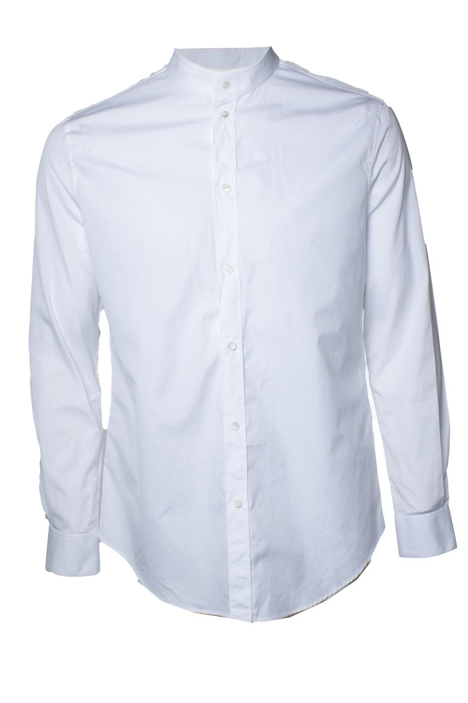Celine Celine, Basic white shirt with round neck Size US L / EU 52-54 / 3 - 1 Thumbnail