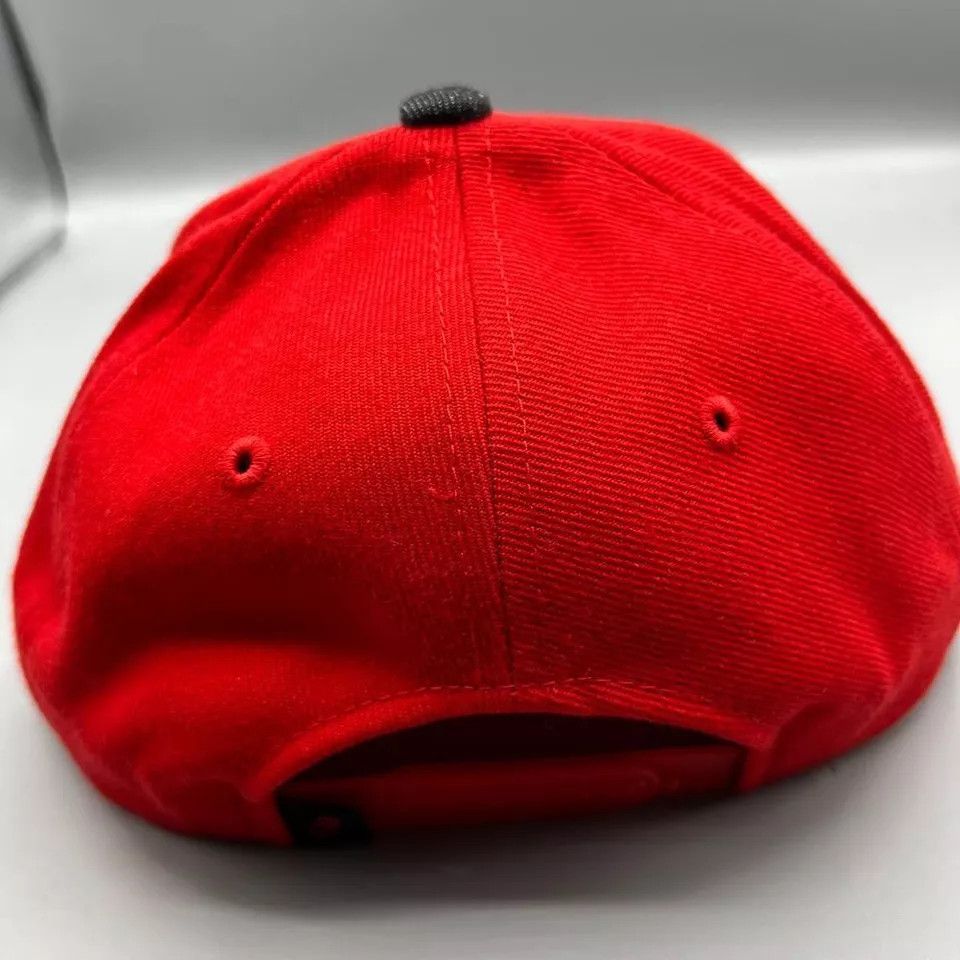 Goodlife Good Livin Hat Men Red Black Skate Embroidered Snap Back Cap Size ONE SIZE - 4 Thumbnail