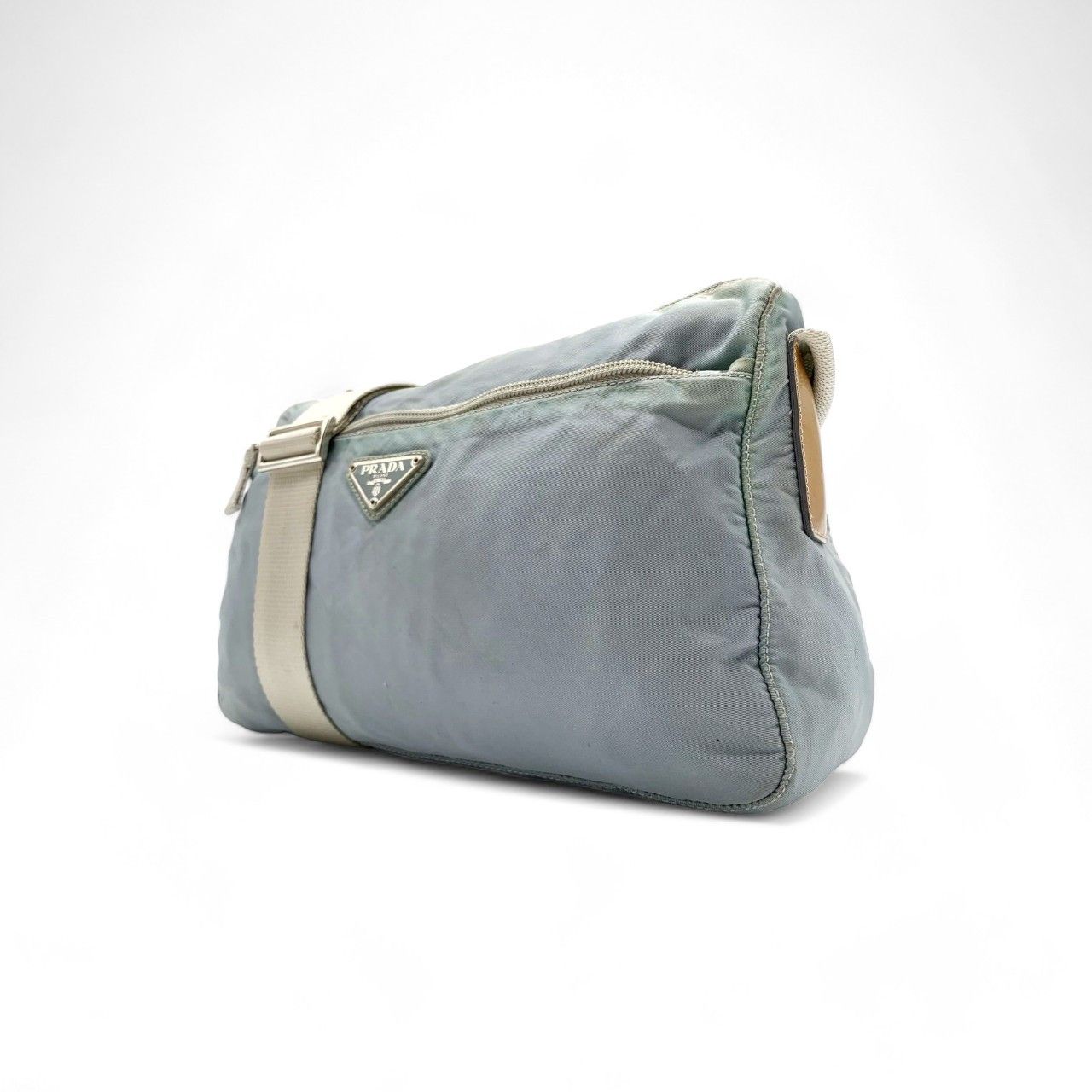 Prada Prada - Shoulder Bag Light Blue Nylon Crossbody Size ONE SIZE - 1 Thumbnail