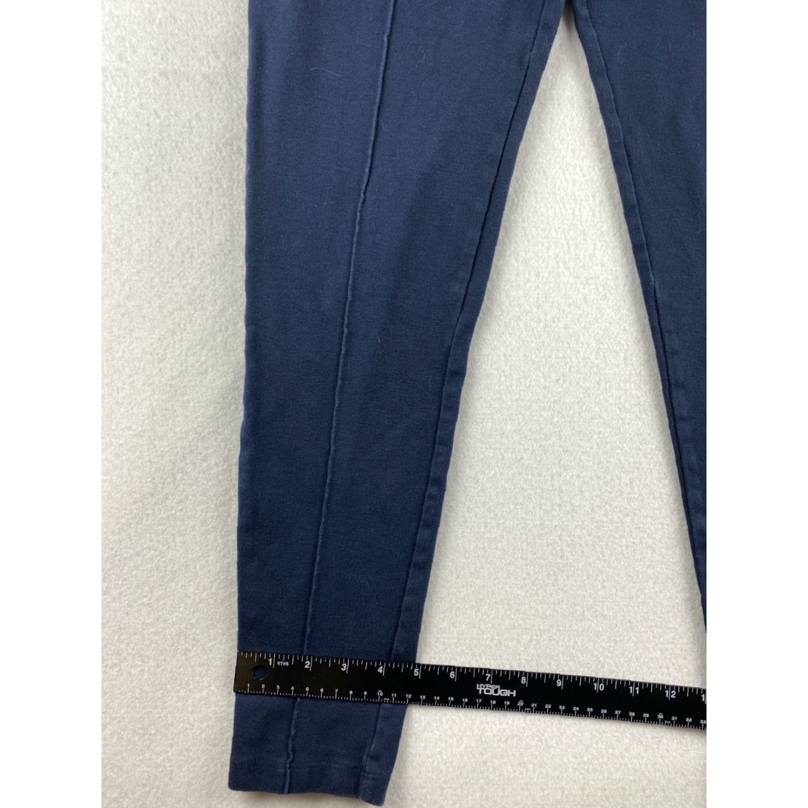 Catalina VINTAGE Catalina Pants Womens 4 Blue Pull On Stretch Waist High-Rise Carrot Size 27" / US 4 / IT 40 - 6 Thumbnail