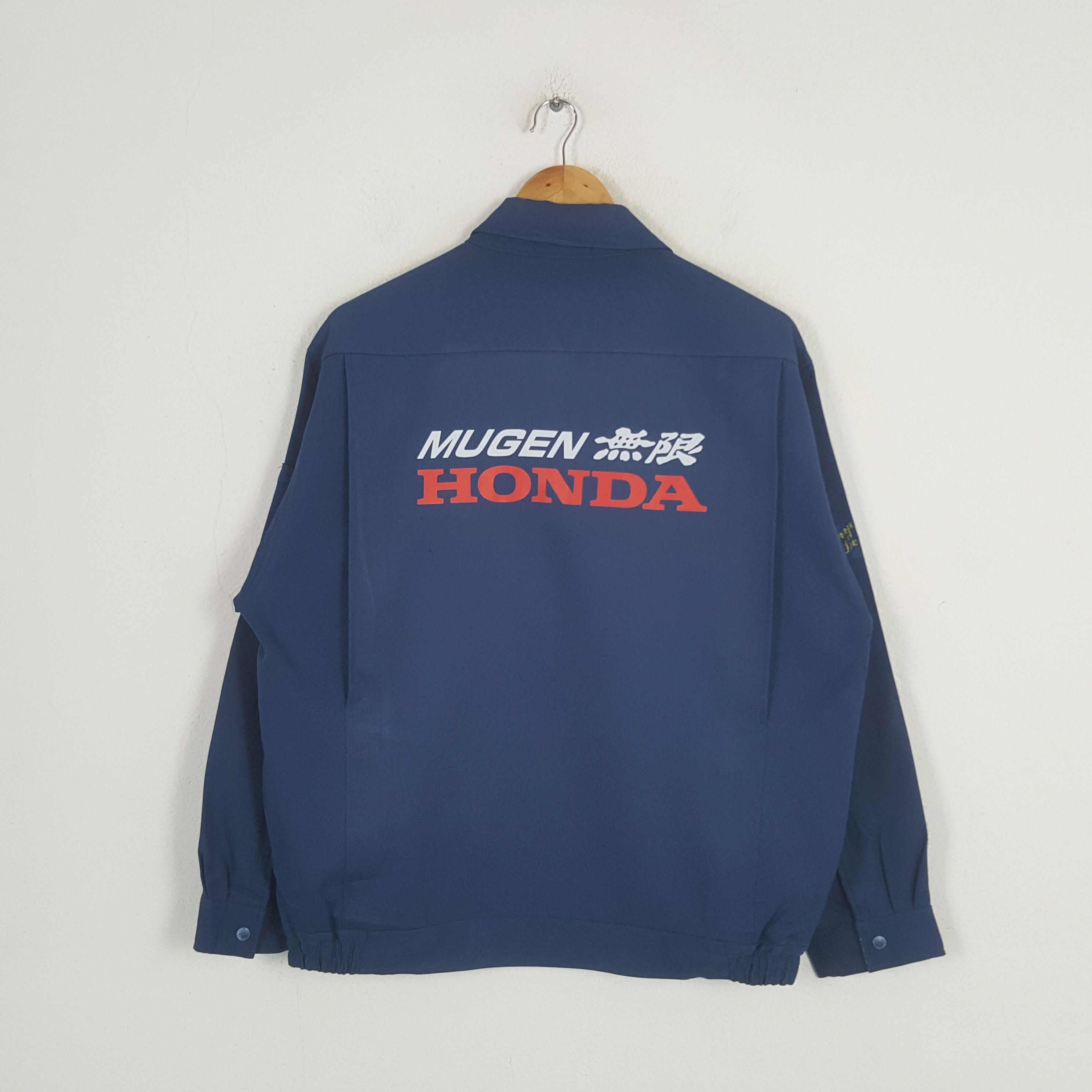 Honda Vintage Mugen Honda Racing Team Custom Art Jacket C283N25 Size US L / EU 52-54 / 3 - 1 Thumbnail