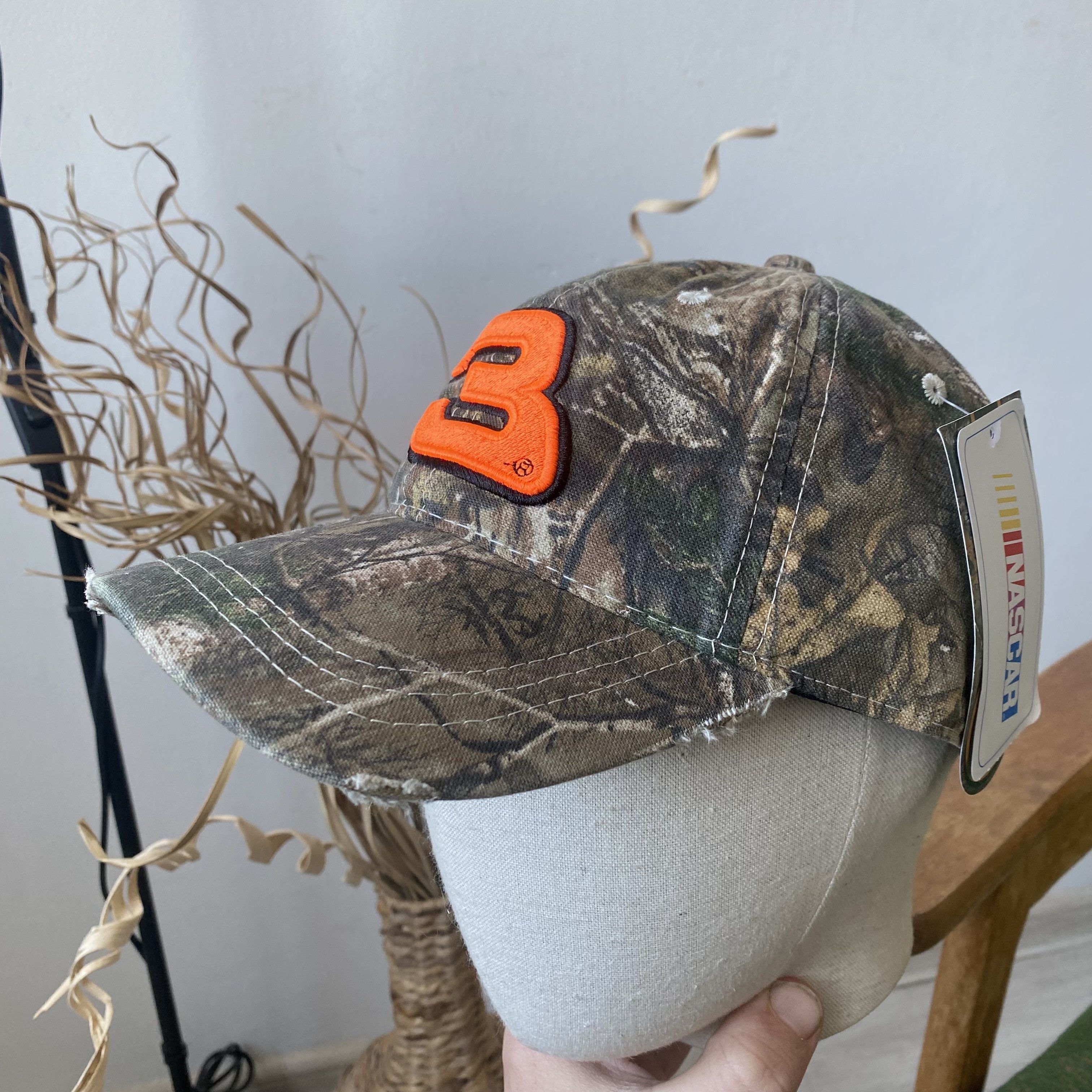 Realtree 🔥 NASCAR Y2K Realtree cap Baseball hat Mossy Oaks Carhartt Size ONE SIZE - 3 Thumbnail
