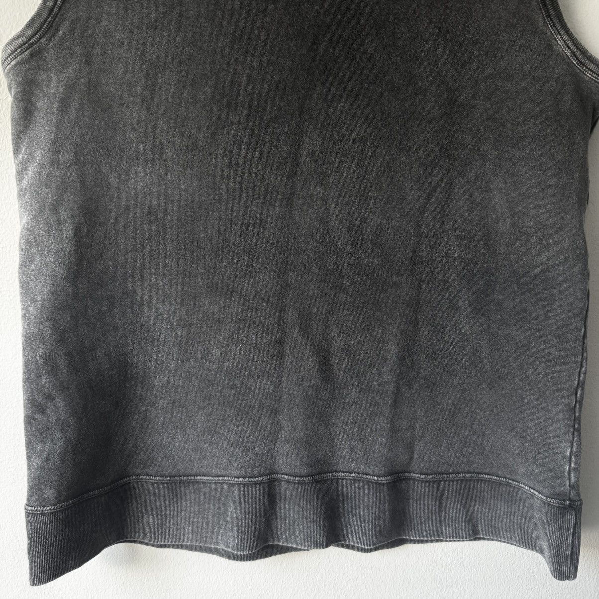Maison Margiela SS1999 Martin Margiela Dark Gray Cotton Jersey Vest Size US M / EU 48-50 / 2 - 3 Thumbnail