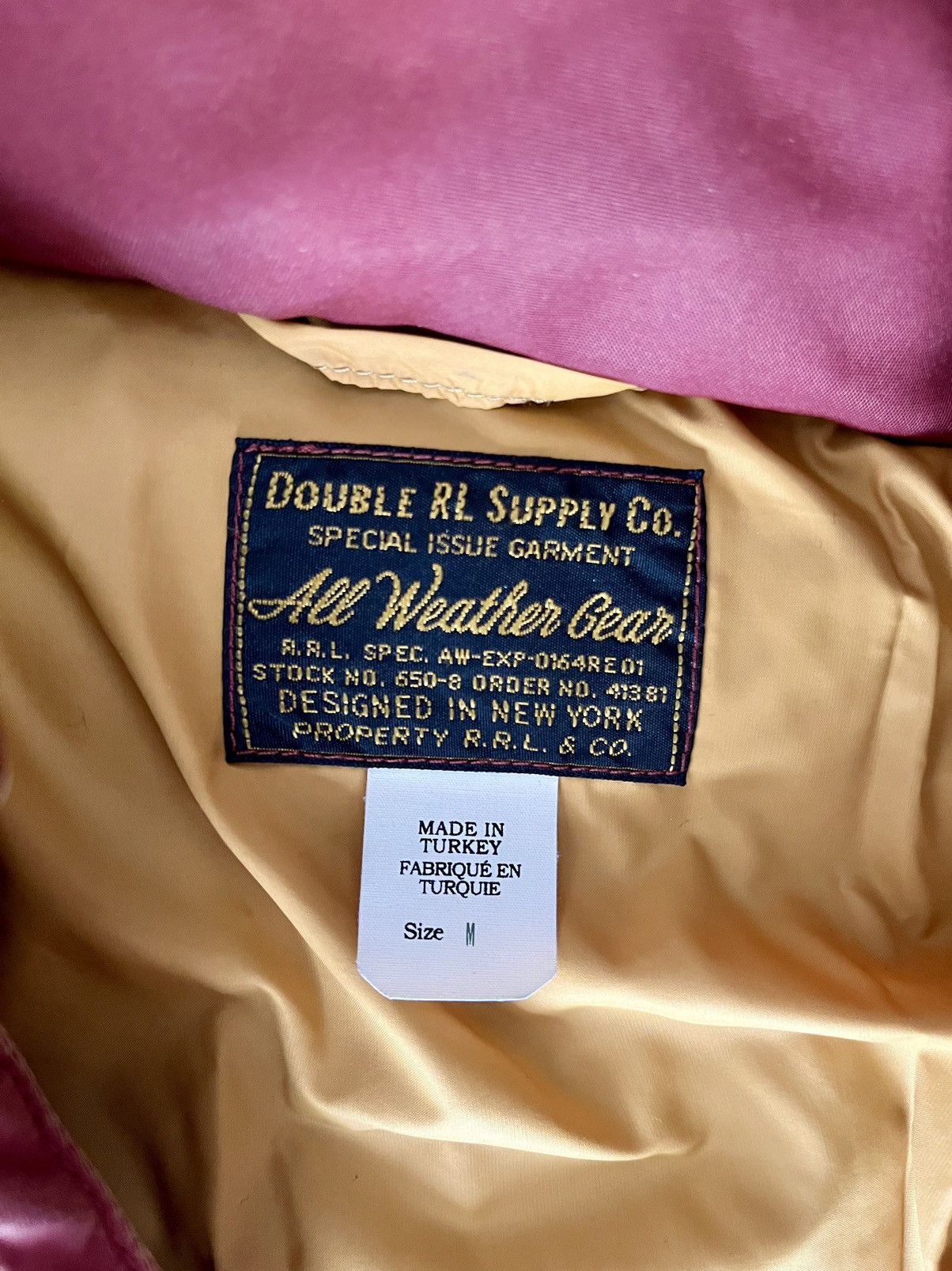 RRL Ralph Lauren RRL Ralph Lauren Coated Twill Quilted Jacket Size US M / EU 48-50 / 2 - 3 Thumbnail