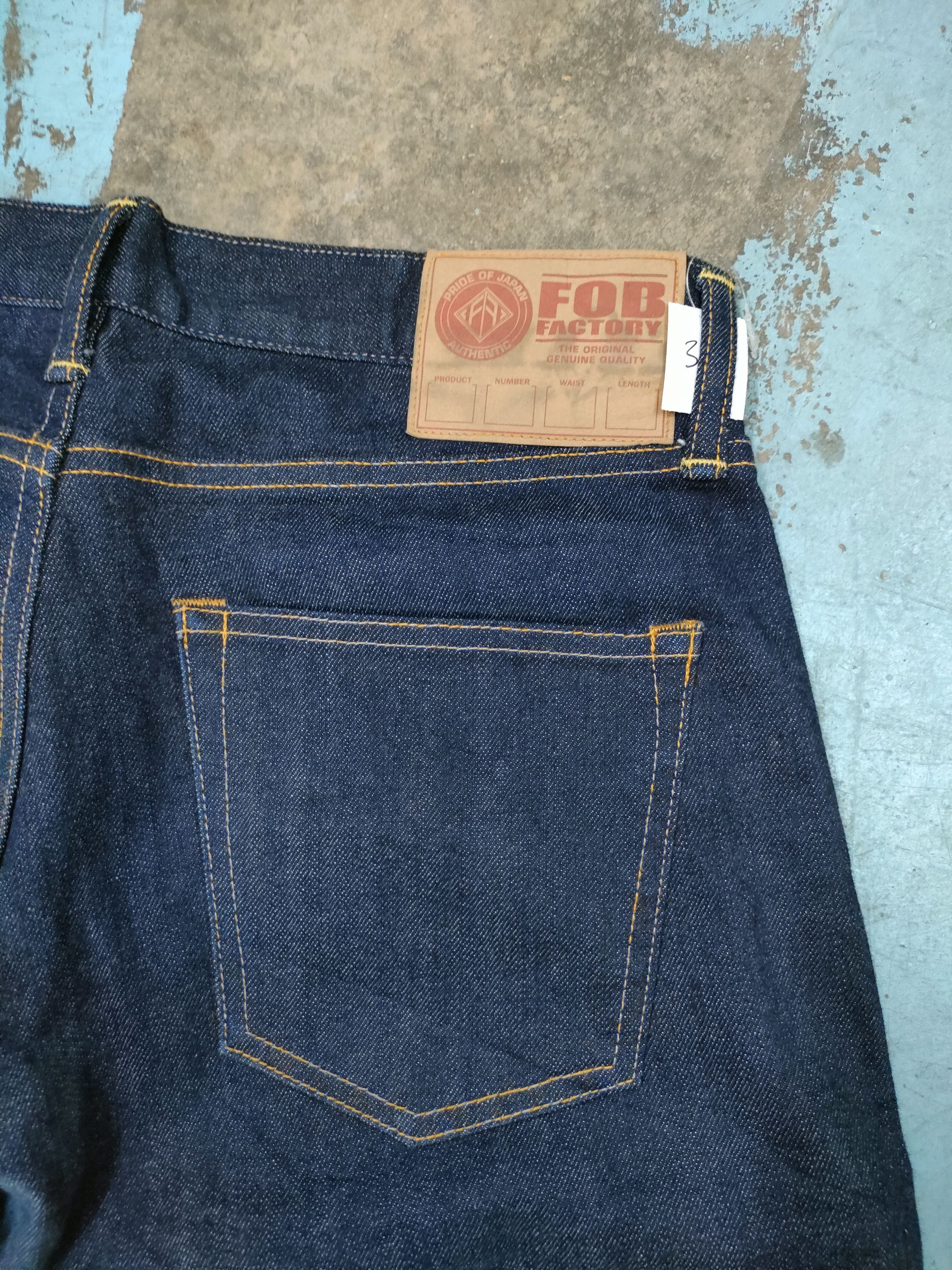 FOB Factory Fob Factory Japan Selvedge Jeans Size US 30 / EU 46 - 3 Thumbnail