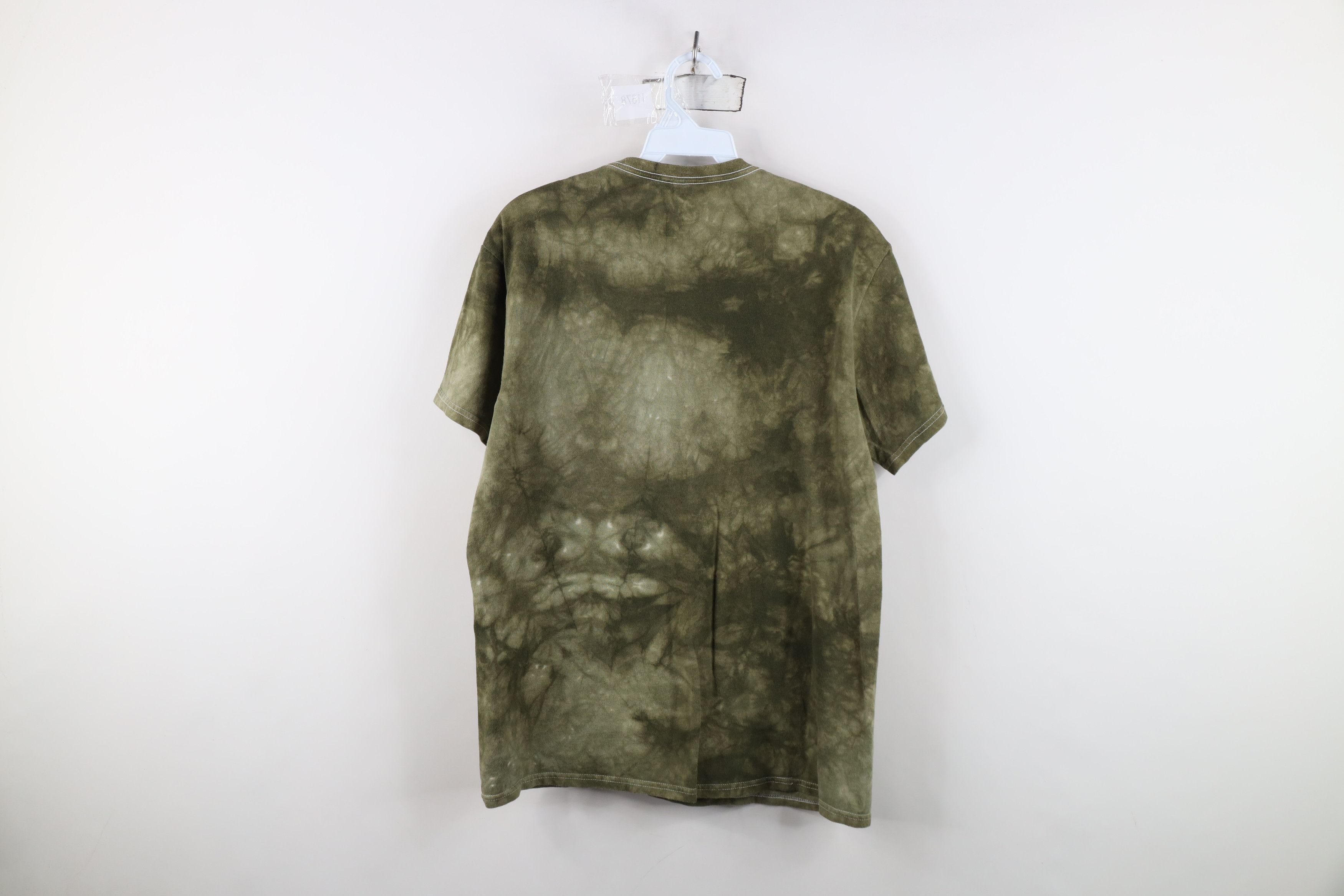 Vintage Vintage Y2K Streetwear Tree Yin Yang Acid Wash T-Shirt Size US M / EU 48-50 / 2 - 13 Thumbnail