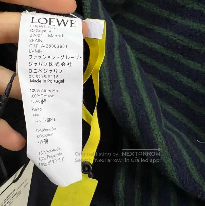 Loewe Loewe Striped Wool Knit Long Sleeve Sweater . Size S / US 4 / IT 40 - 4 Thumbnail