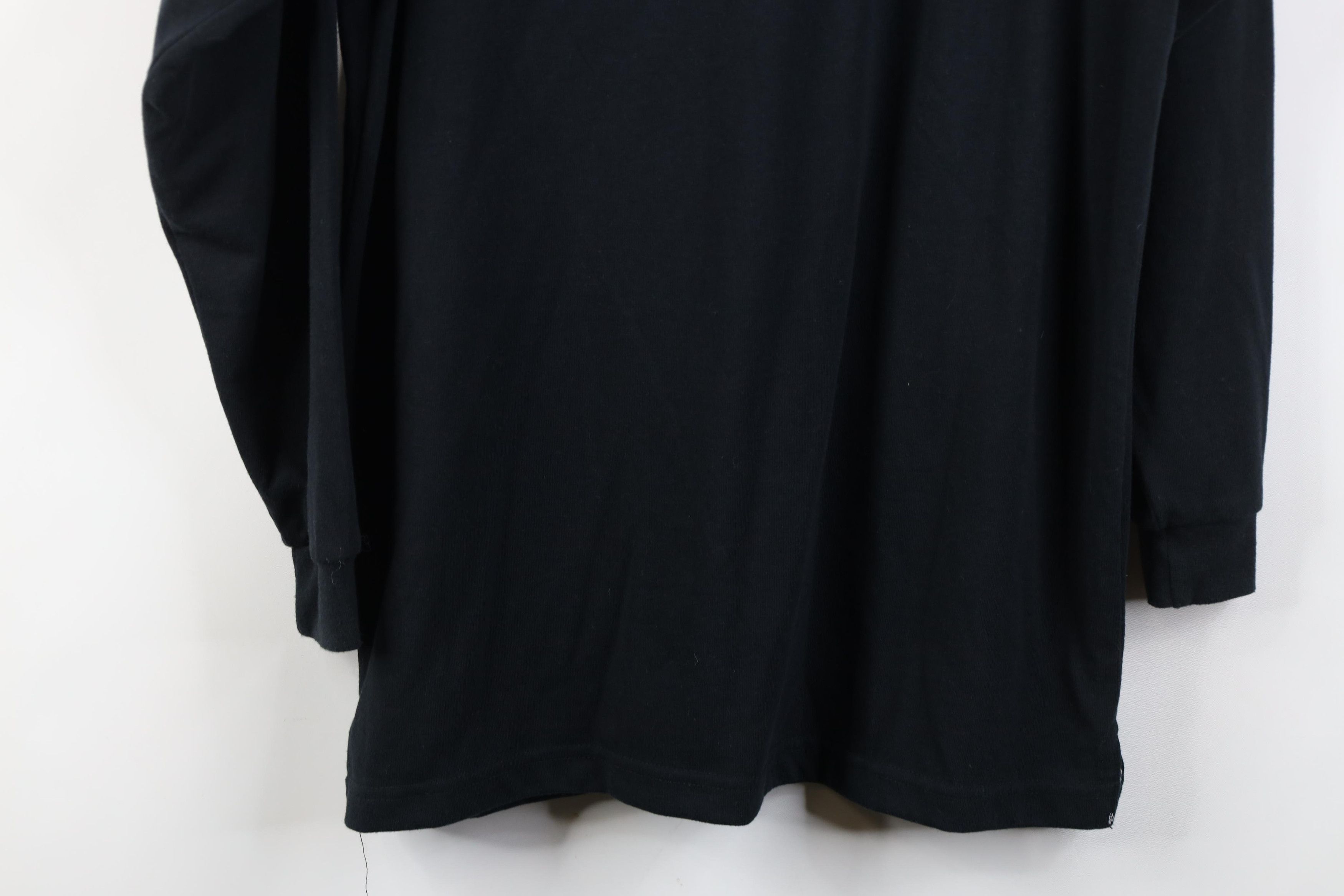 Vintage Vintage 90s New Zealand Long Sleeve Rugby Polo Shirt Black Size US S / EU 44-46 / 1 - 14 Thumbnail