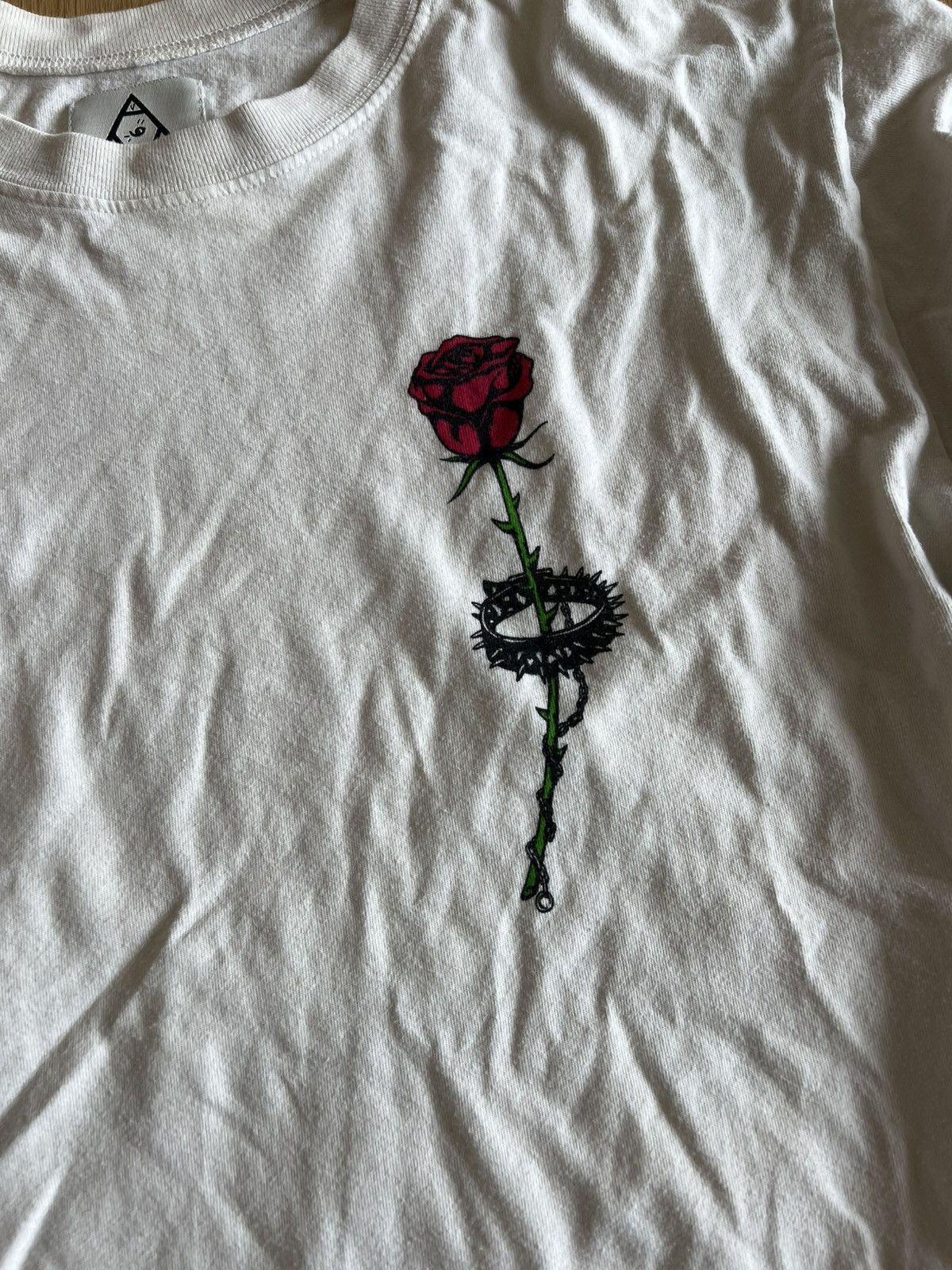 UNIF White UNIF spiked rose long sleeve shirt Size S / US 4 / IT 40 - 3 Thumbnail