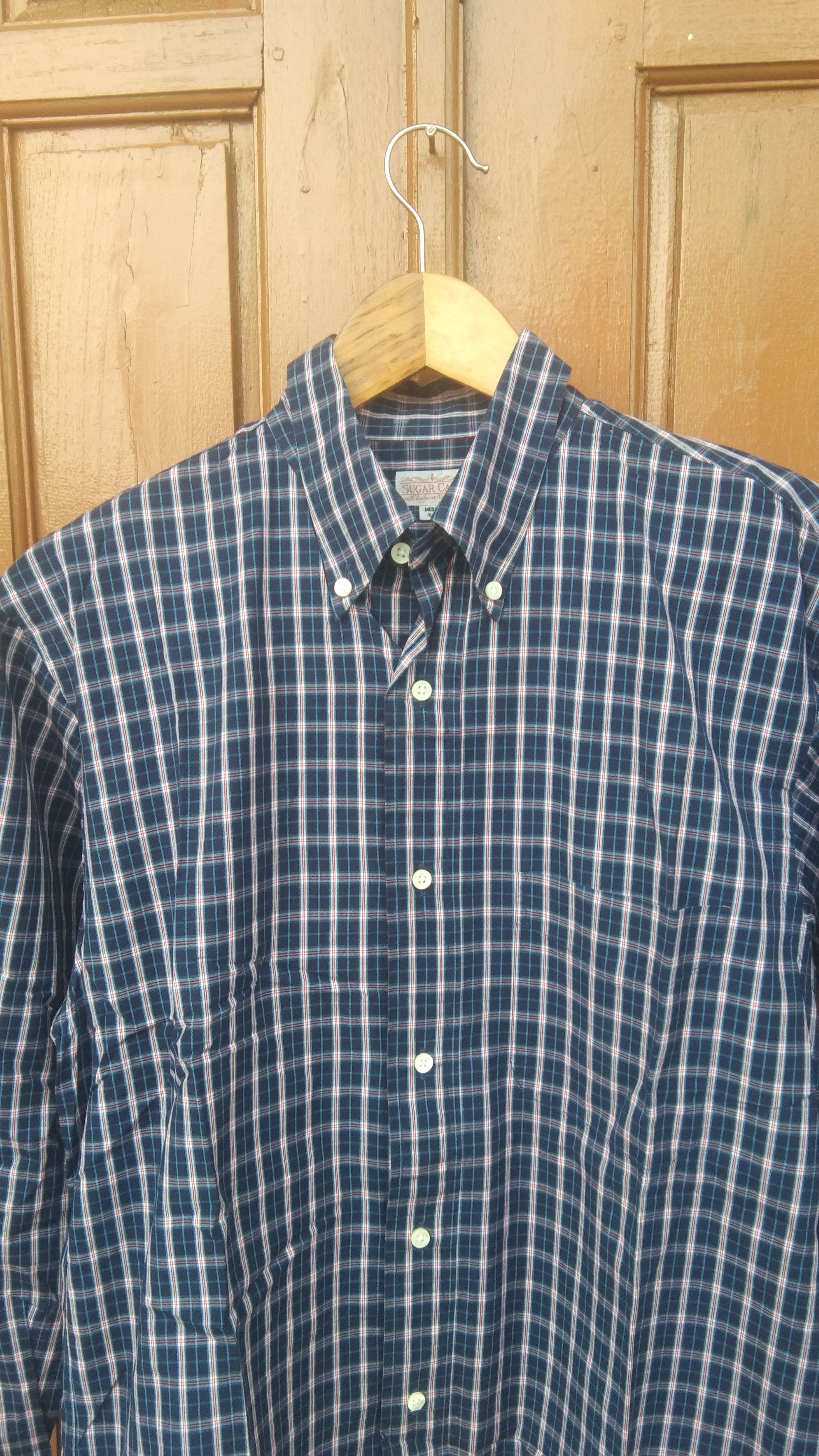 Sugar Cane Sugar cane plaid shirt button up Size US M / EU 48-50 / 2 - 2 Thumbnail