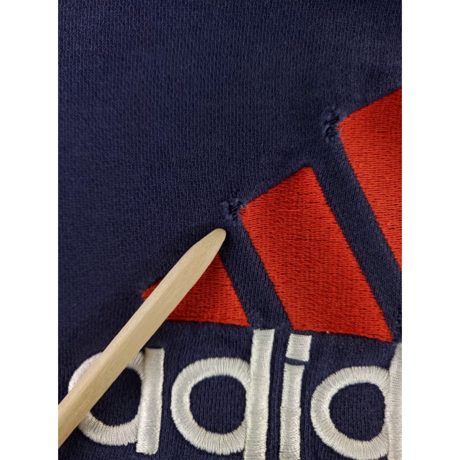Adidas VINTAGE Adidas Sweatshirt Mens XL Long Sleeve Blue Red White Embroidered 90s Pullover Size US XL / EU 56 / 4 - 6 Thumbnail