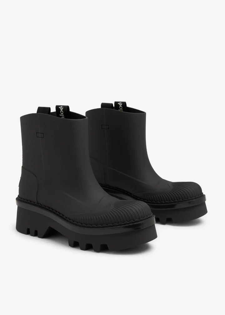 Chloe o1y0825 Ankle Boots in Black Size US 6 / IT 36 - 4 Thumbnail