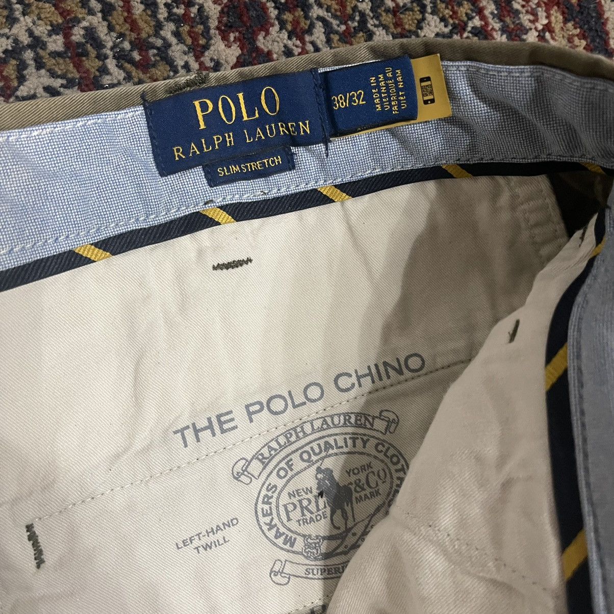Polo Ralph Lauren Polo Ralph Lauren Chino Officer Pants Khaki size 38 Size US 38 / EU 54 - 4 Thumbnail