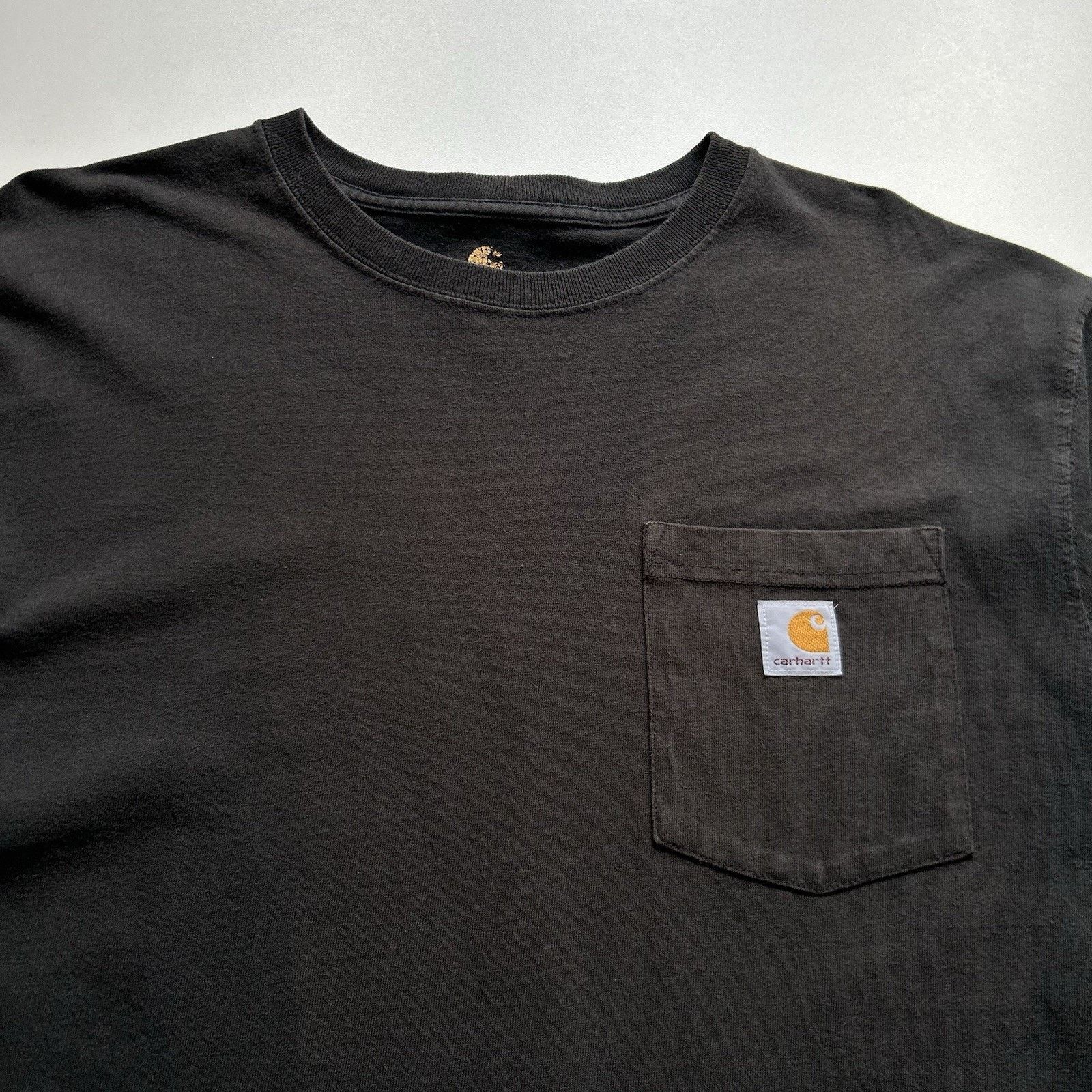 Carhartt Vintage Y2K Carhartt Pocket T Shirt Long Sleeve Large Black Size US L / EU 52-54 / 3 - 2 Thumbnail