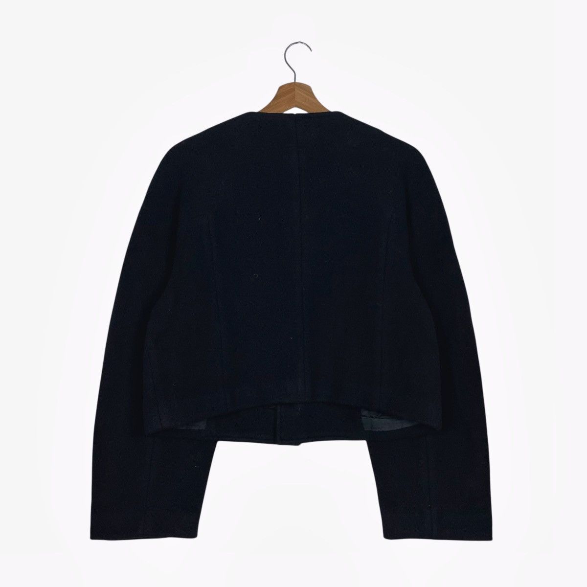 Tricot Comme des Garcons Vintage AD1991 Tricot Comme Des Garcons Crop Jacket Size M / US 6-8 / IT 42-44 - 7 Thumbnail