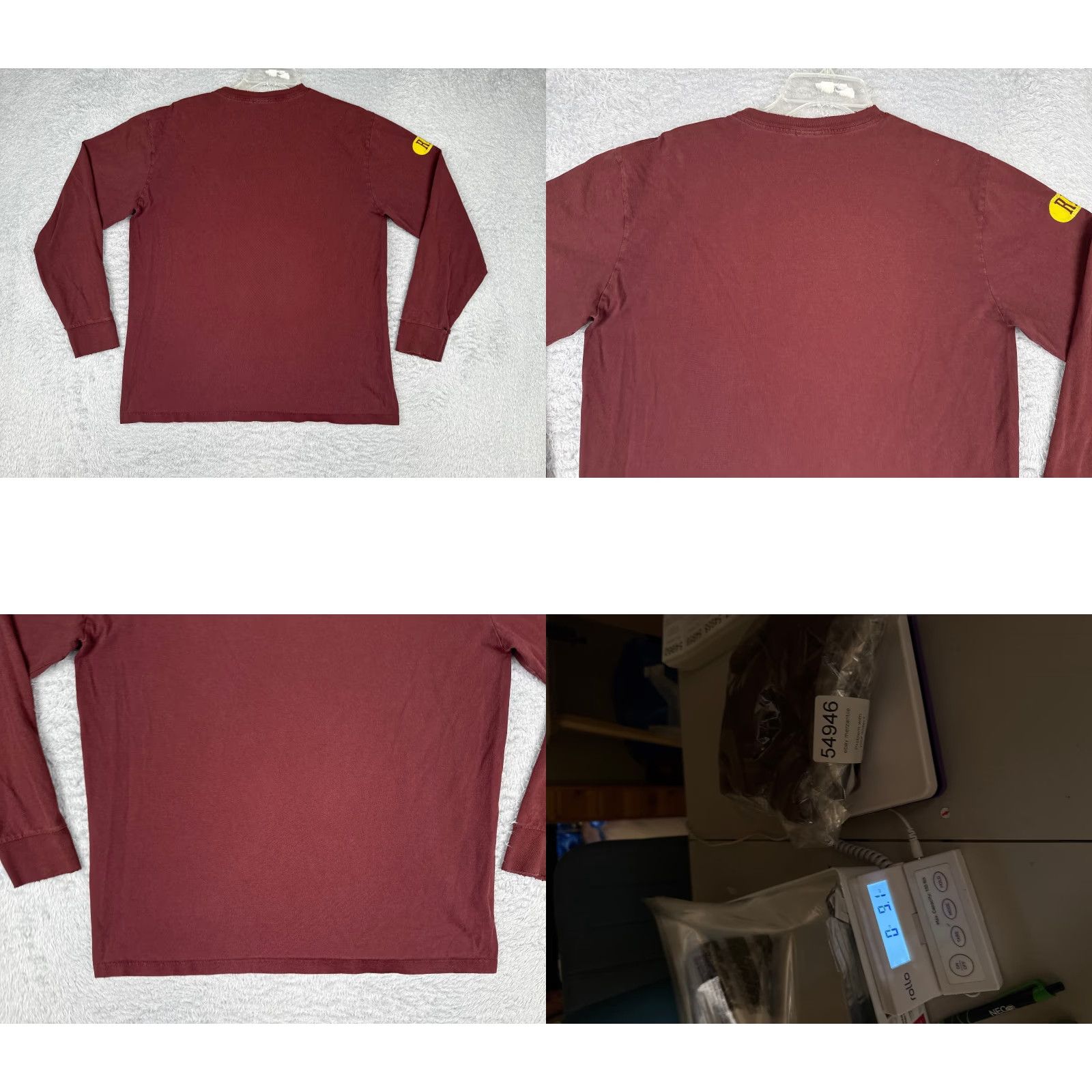 Ralph Lauren Ralph Lauren Shirt Polo Jeans Co Red Cotton Long Sleeve Adult Medium RL67 READ Size US M / EU 48-50 / 2 - 9 Thumbnail