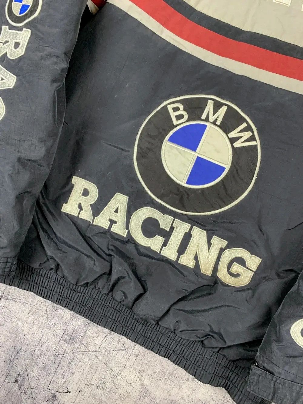 Vintage 💀🔥 BMW 💥💸 RARE Y2K Michelin Racing Jacket Vintage Coats Size US S / EU 44-46 / 1 - 9 Thumbnail