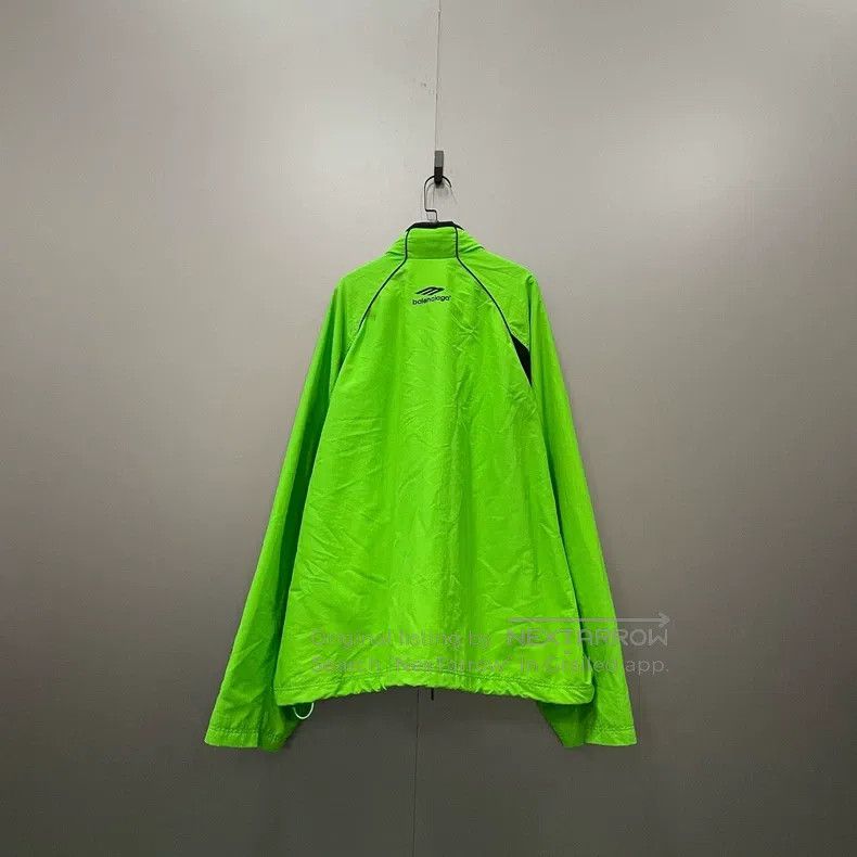 Balenciaga Balenciaga Green Letter Embroidered Logo School Uniform Size US XS / EU 42 / 0 - 2 Thumbnail