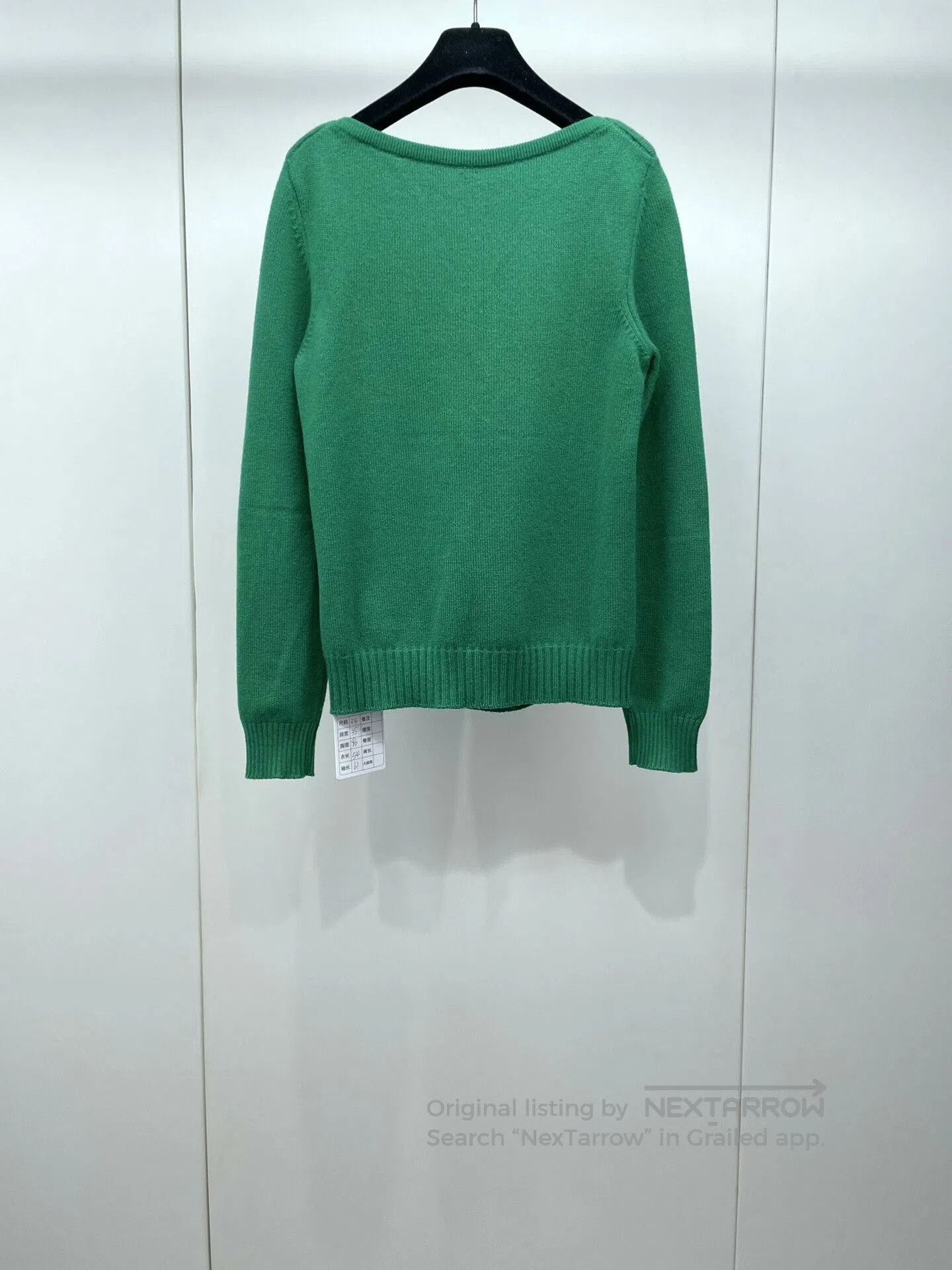 Hermes Hermes Green Knit Sweater Size 34. Size US XXS / EU 40 - 2 Thumbnail