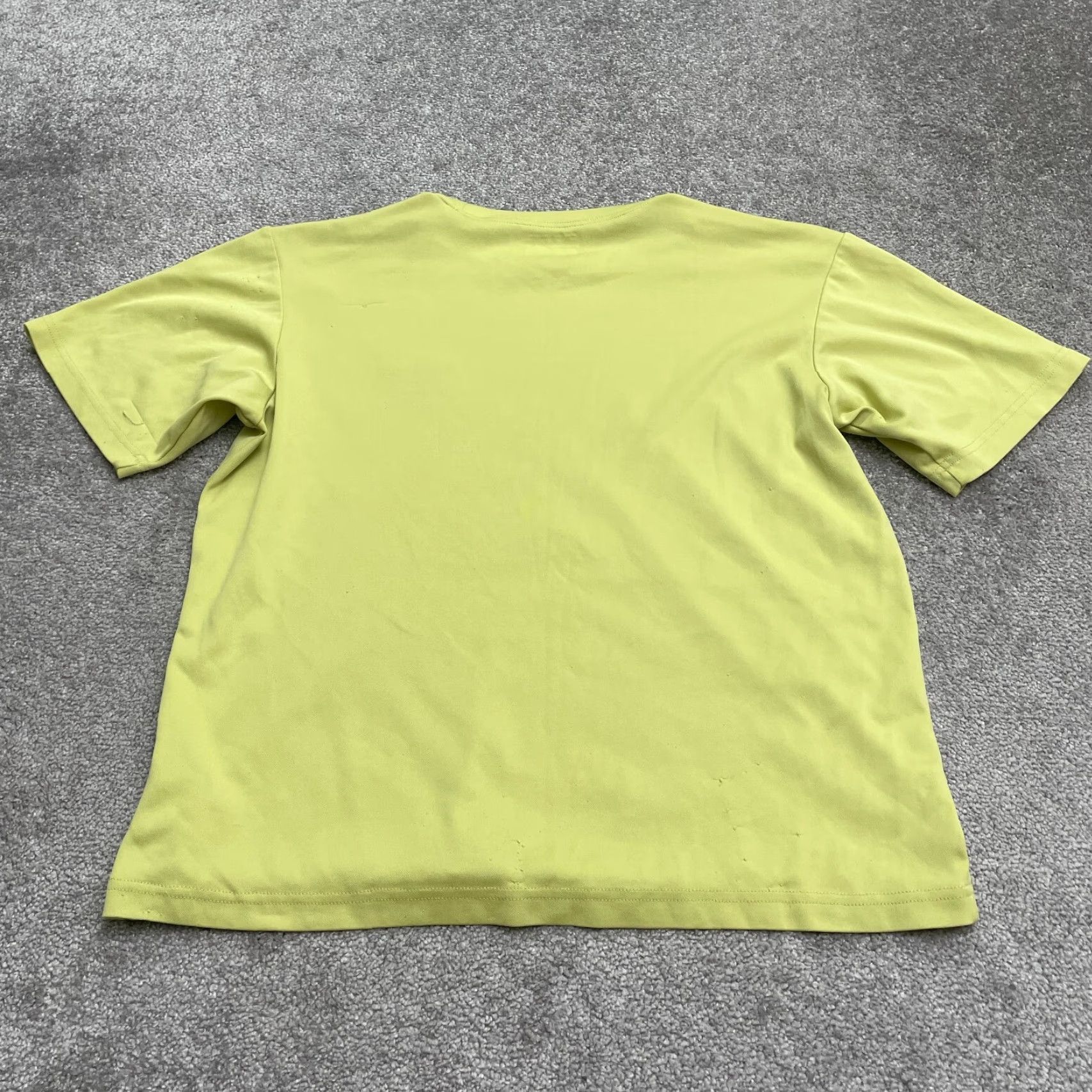 Vintage Columbia Omni Wick Active T-Shirt Mens Medium Yellow Crew Neck Short Sleeve Tee Size US M / EU 48-50 / 2 - 2 Thumbnail